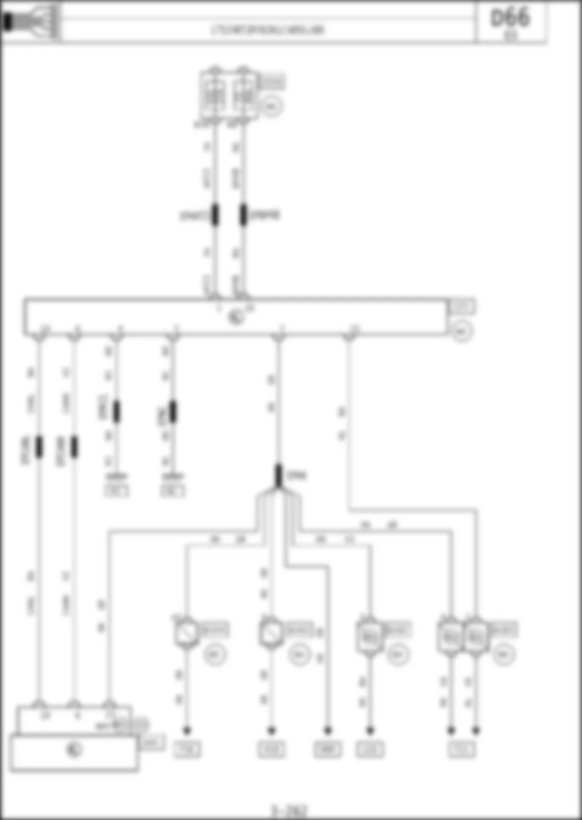 Электросхема ДИАГНОСТИЧ. РАЗЪЕМ для Renault Avantime 2001-2003 2003-04-01