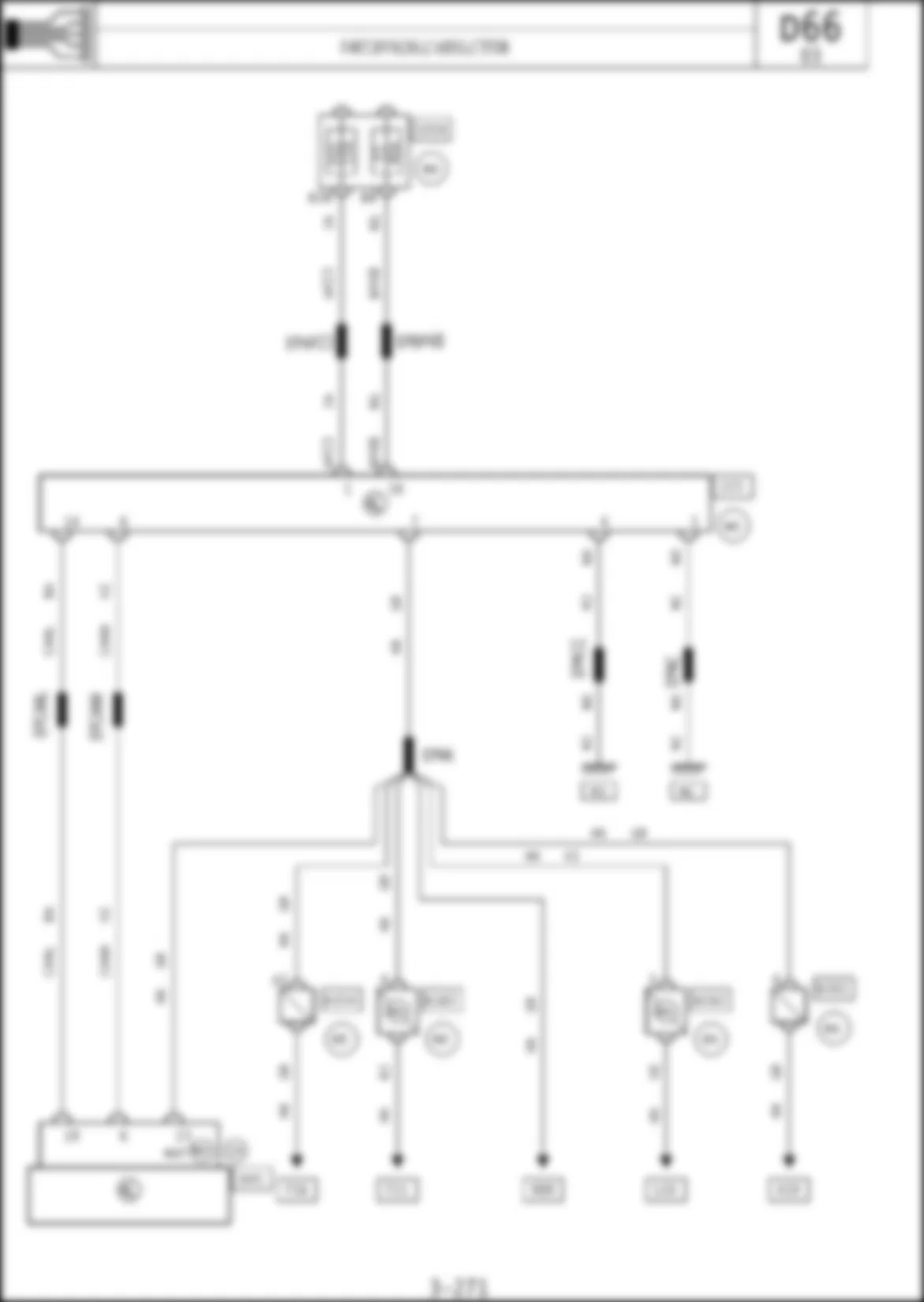 Электросхема ДИАГНОСТИЧ. РАЗЪЕМ для Renault Avantime 2001-2003 2003-04-01