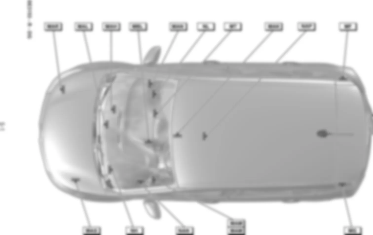 Расположение подключения масс Заземления для Renault Captur 2013-2020 2015-05-04
