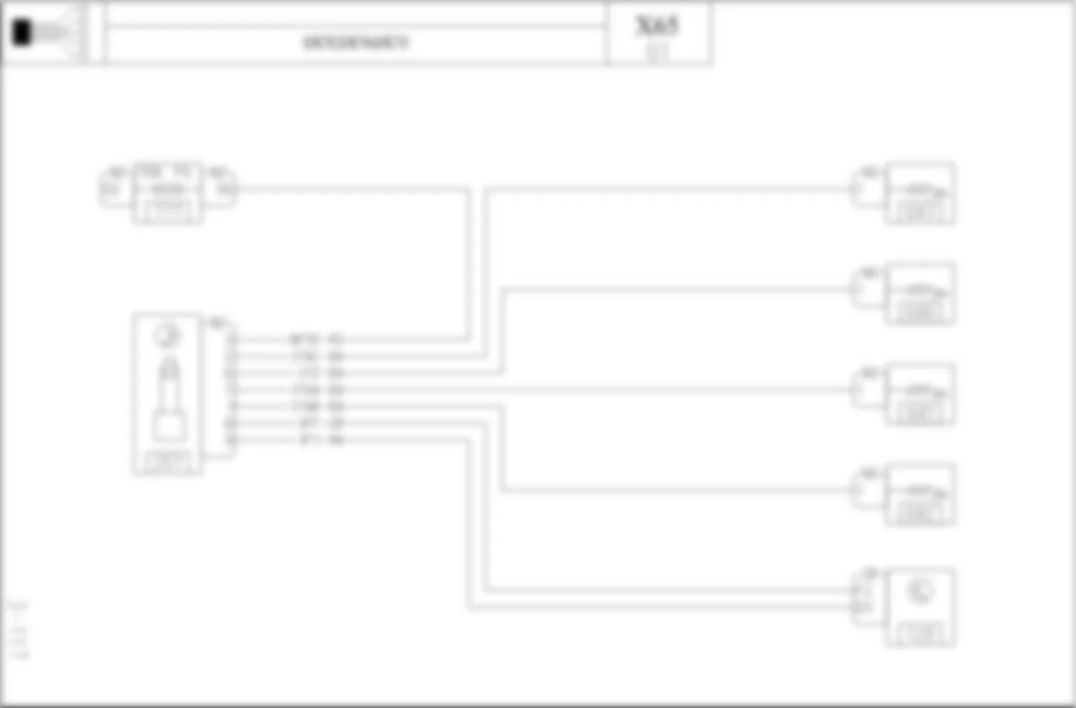 Электросхема СИСТ. ПРЕДВ. И ПОСЛЕД. ПОДОГР. ДИЗ. ДВИГ. для Renault Clio II 1998-2008 2002-06-11