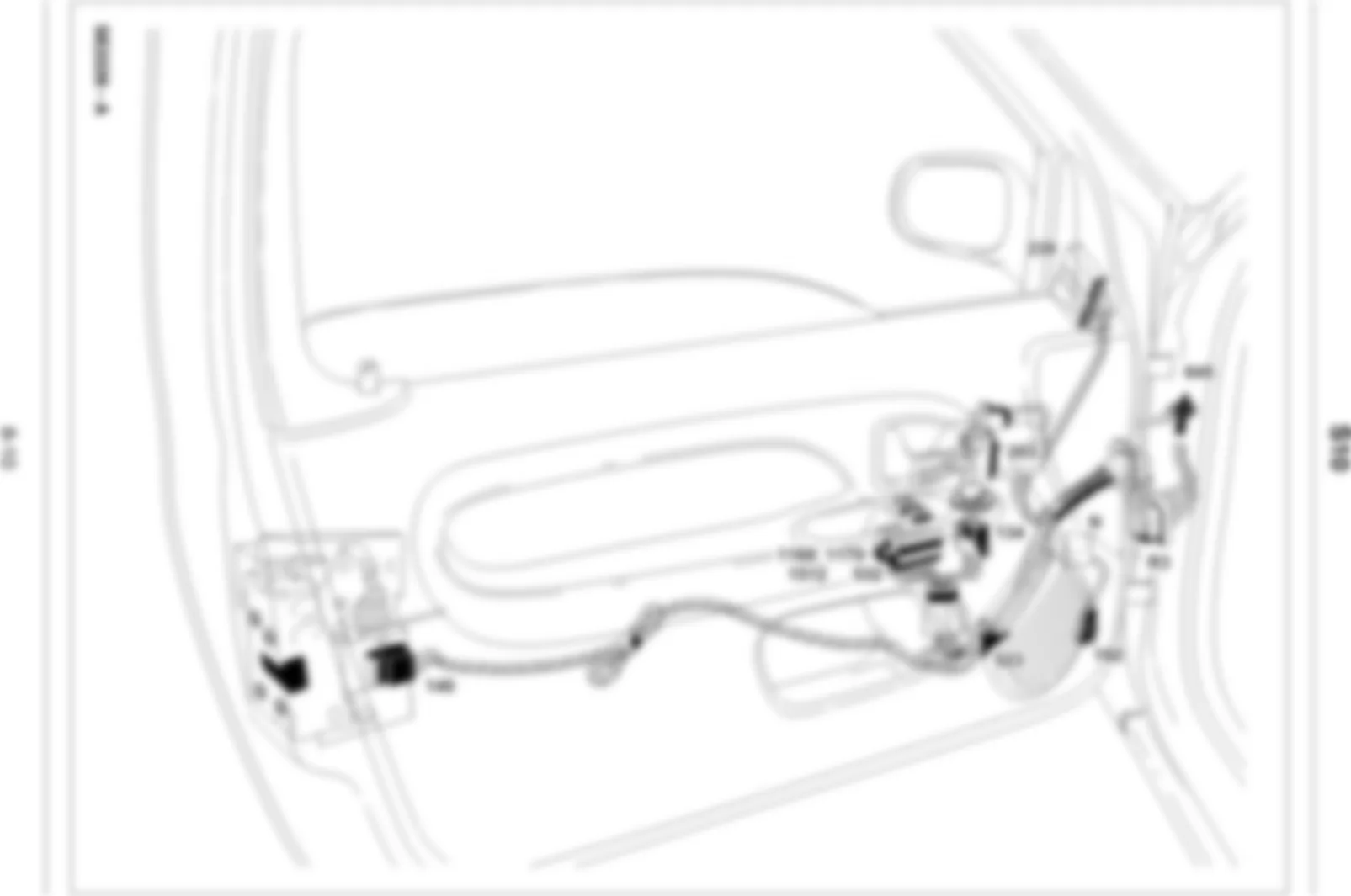 Где находится 1512 - ПЕРЕКЛЮЧАТЕЛЬ ЭЛЕКТРОСТЕКЛОПОДЪЕМНИКОВ ПЕРЕДНИХ ДВЕРЕЙ НА ДВЕРИ ВОДИТЕЛЯ для Renault Clio II 1998-2008 2003-01-01