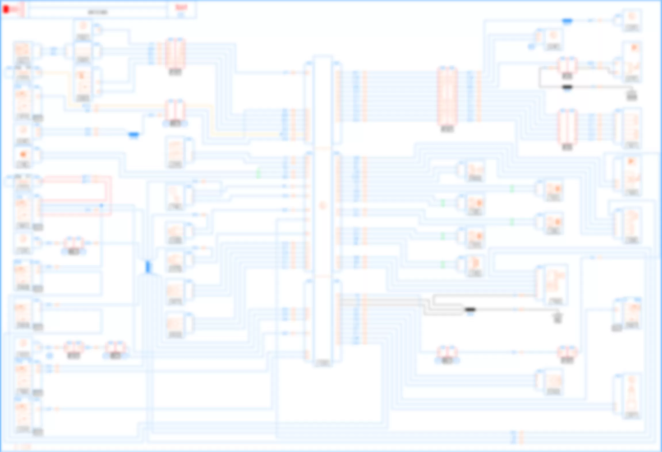 Электросхема ЭЛЕКТРОННАЯ СИСТЕМА ВПРЫСКА для Renault Clio II 1998-2008 2006-07-27