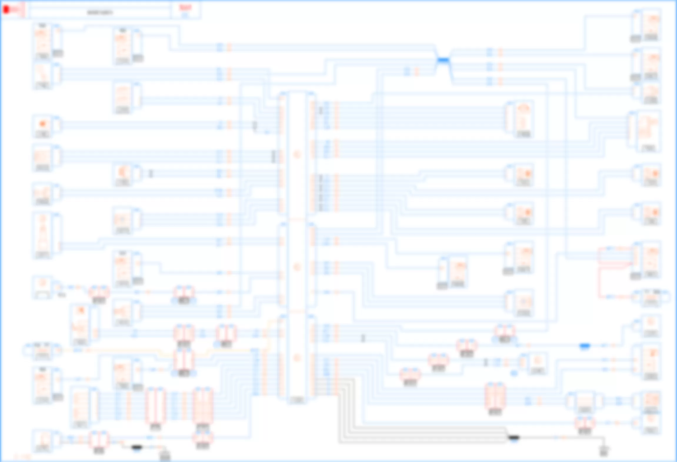 Электросхема ЭЛЕКТРОННАЯ СИСТЕМА ВПРЫСКА для Renault Clio II 1998-2008 2006-07-27