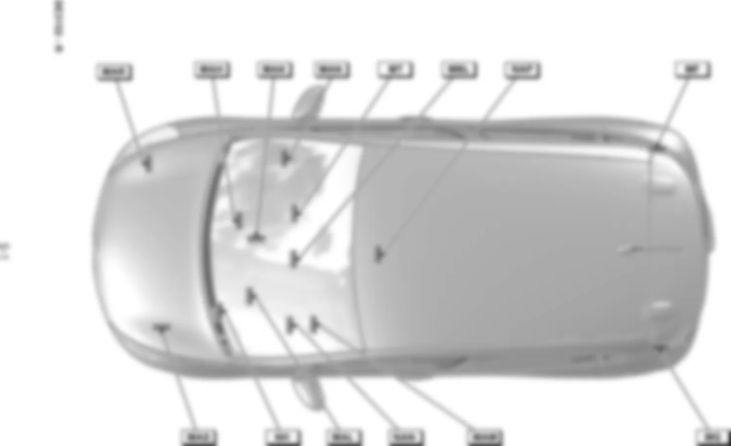 Расположение подключения масс Заземления для Renault Clio IV 2012-2020 2015-04-13