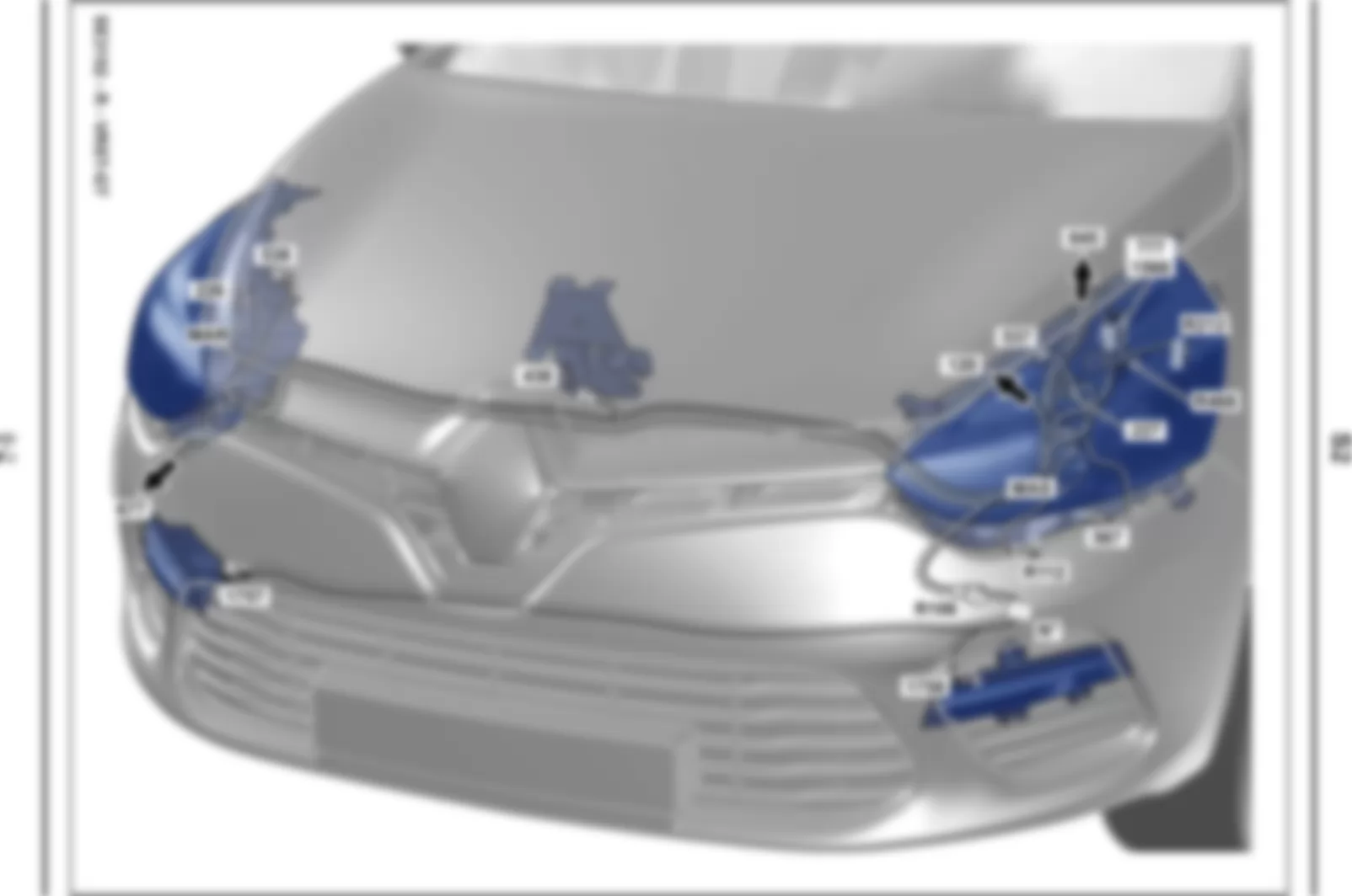 Где находится 645 - КОММУТАЦИОННЫЙ БЛОК САЛОНА для Renault Clio IV 2012-2020 2015-04-13