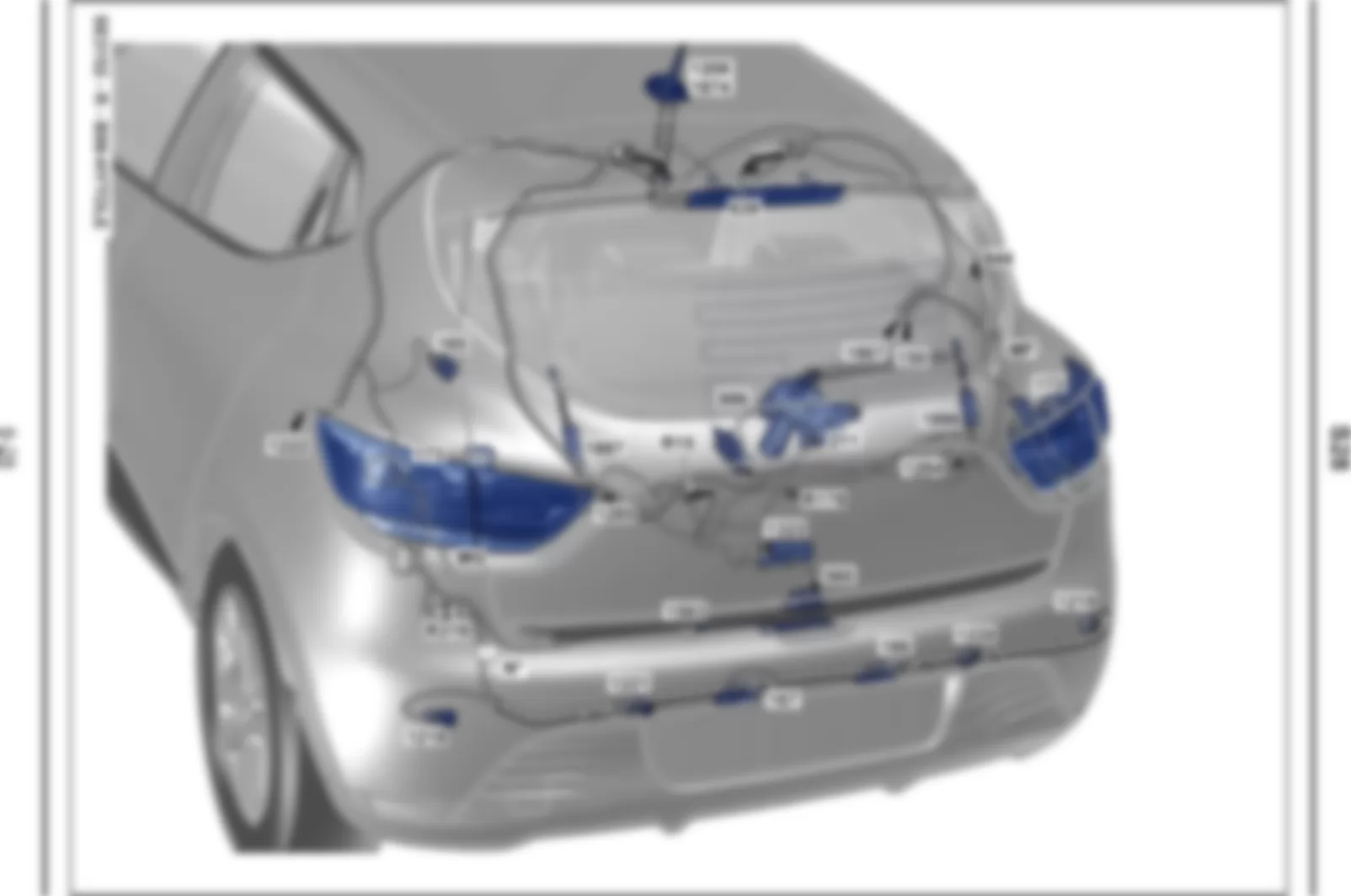 Где находится 1284 - ПРАВЫЙ ФОНАРЬ ДВЕРИ БАГАЖНОГО ОТДЕЛЕНИЯ для Renault Clio IV 2012-2020 2015-04-13