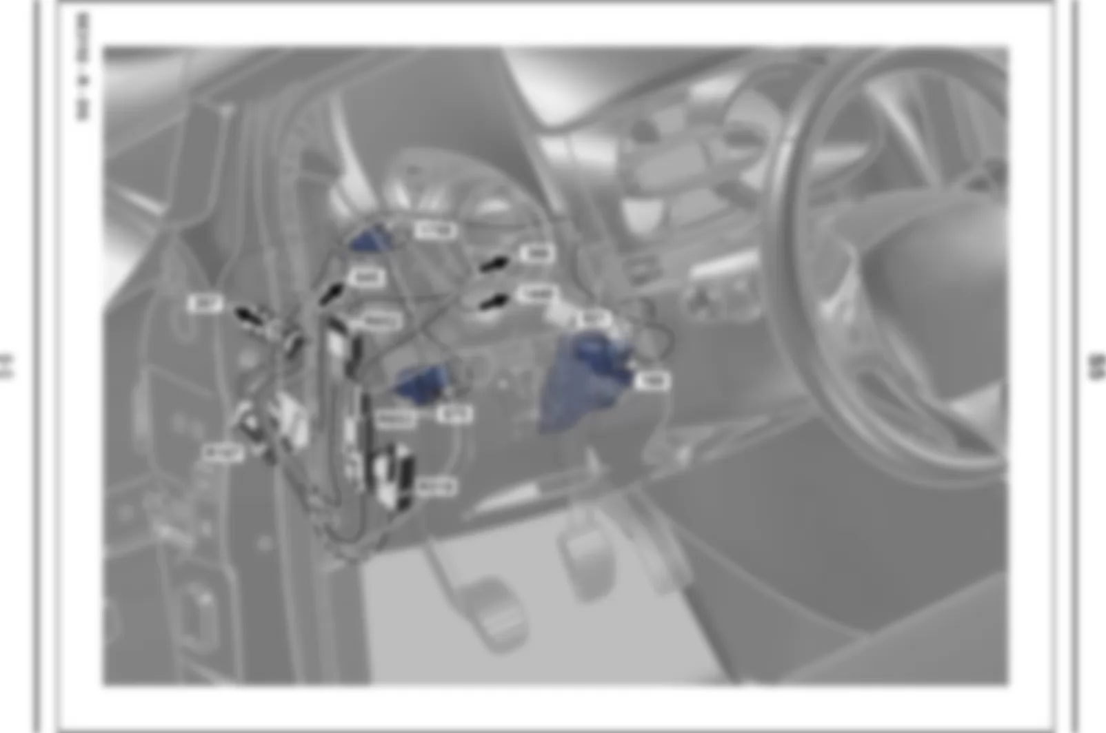 Где находится 160 - ВЫКЛ. СТОП-СИГНАЛА для Renault Clio IV 2012-2020 2015-04-13