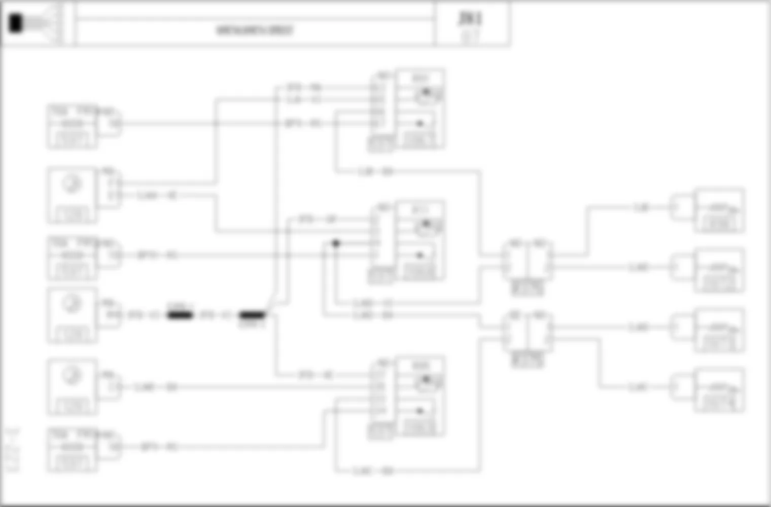 Электросхема ПОГРУЖНЫЕ ПОДОГРЕВАТЕЛИ для Renault Espace IV 2002-2014 2007-12-10