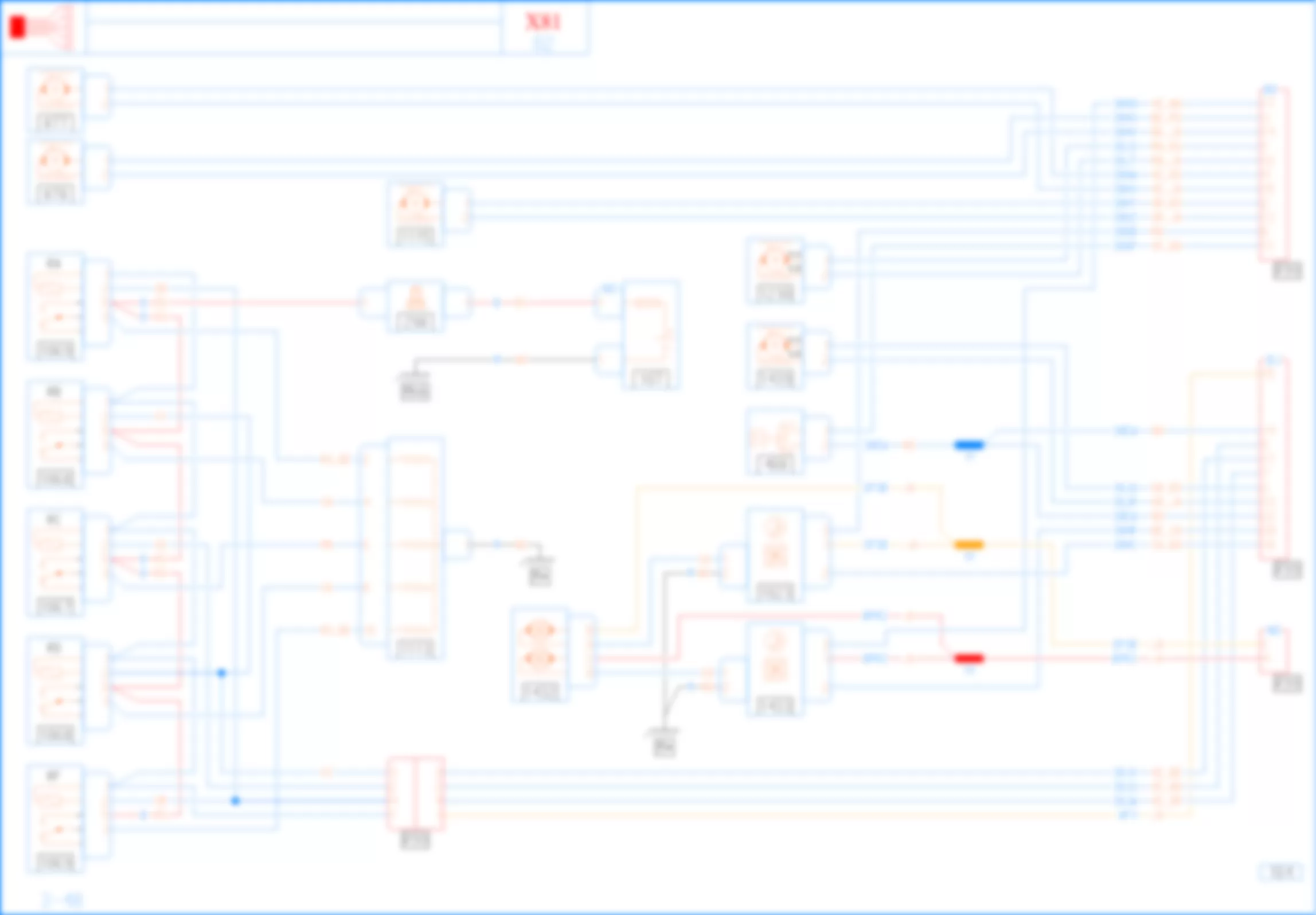 Электросхема СИСТЕМА КОНДИЦИОНИРОВАНИЯ ВОЗДУХА, ЧАСТЬ 2 для Renault Espace IV 2002-2014