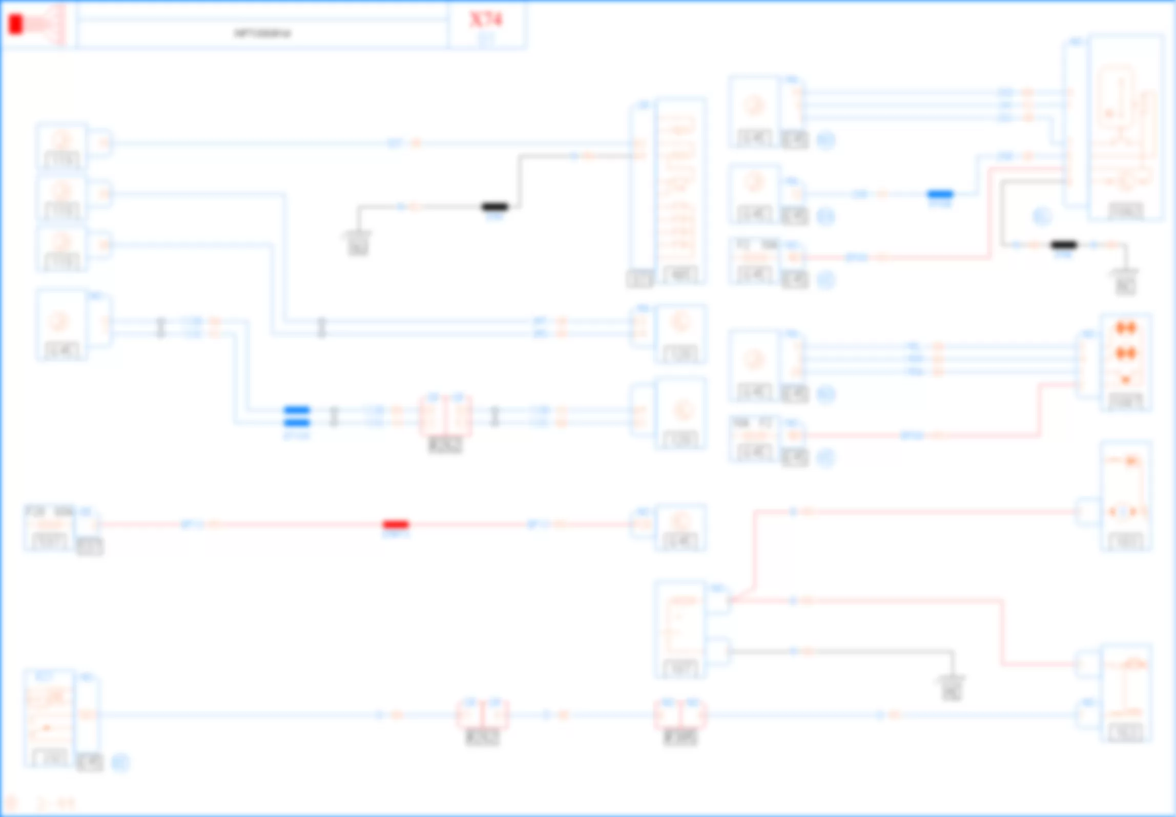 Электросхема ЦЕПЬ ЗАПУСКА ДВИГАТЕЛЯ для Renault Laguna II 2001-2008 2001-01-22