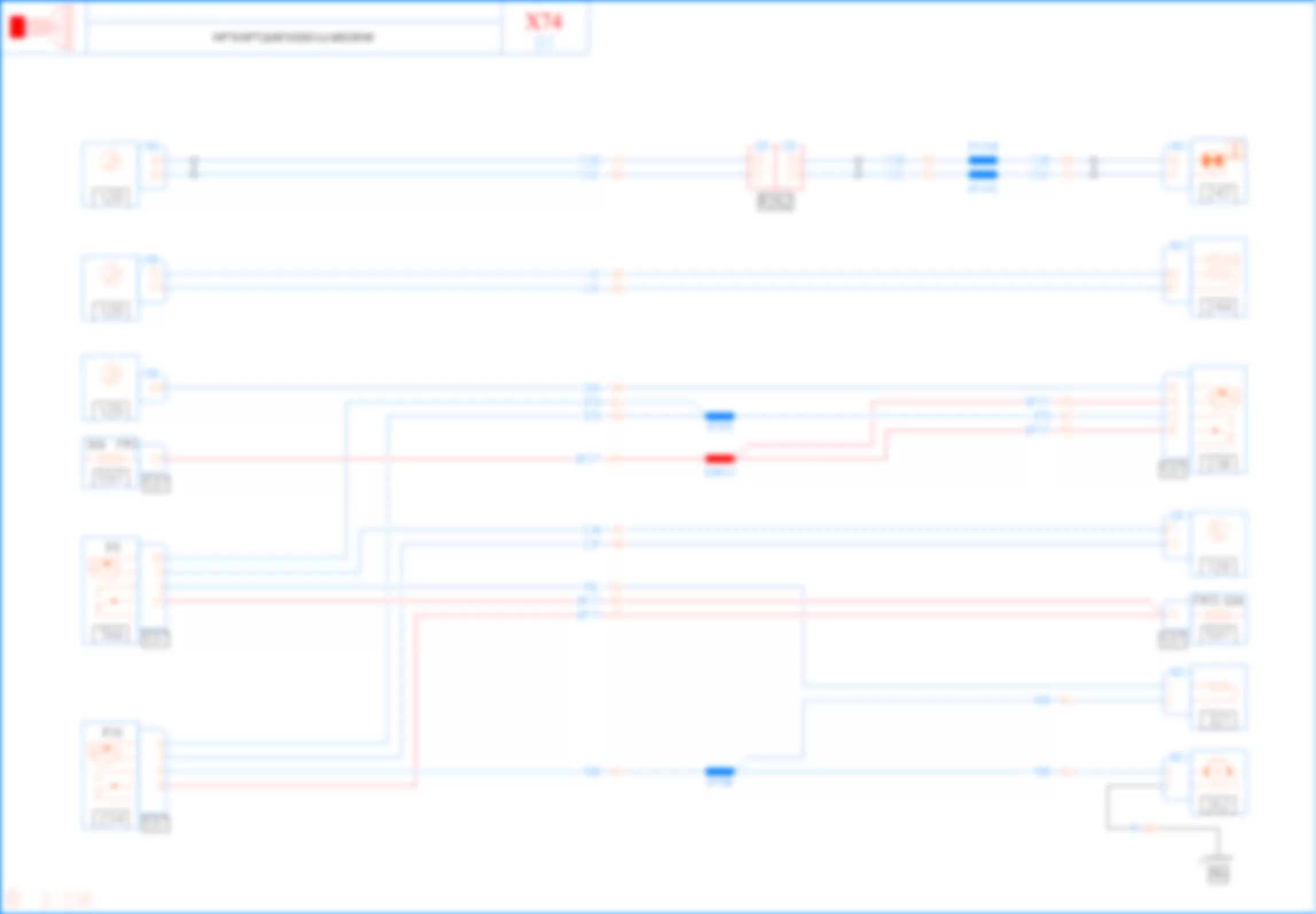 Электросхема СИСТЕМА ОХЛАЖДЕНИЯ ДВИГАТЕЛЯ для Renault Laguna II 2001-2008 2001-01-22