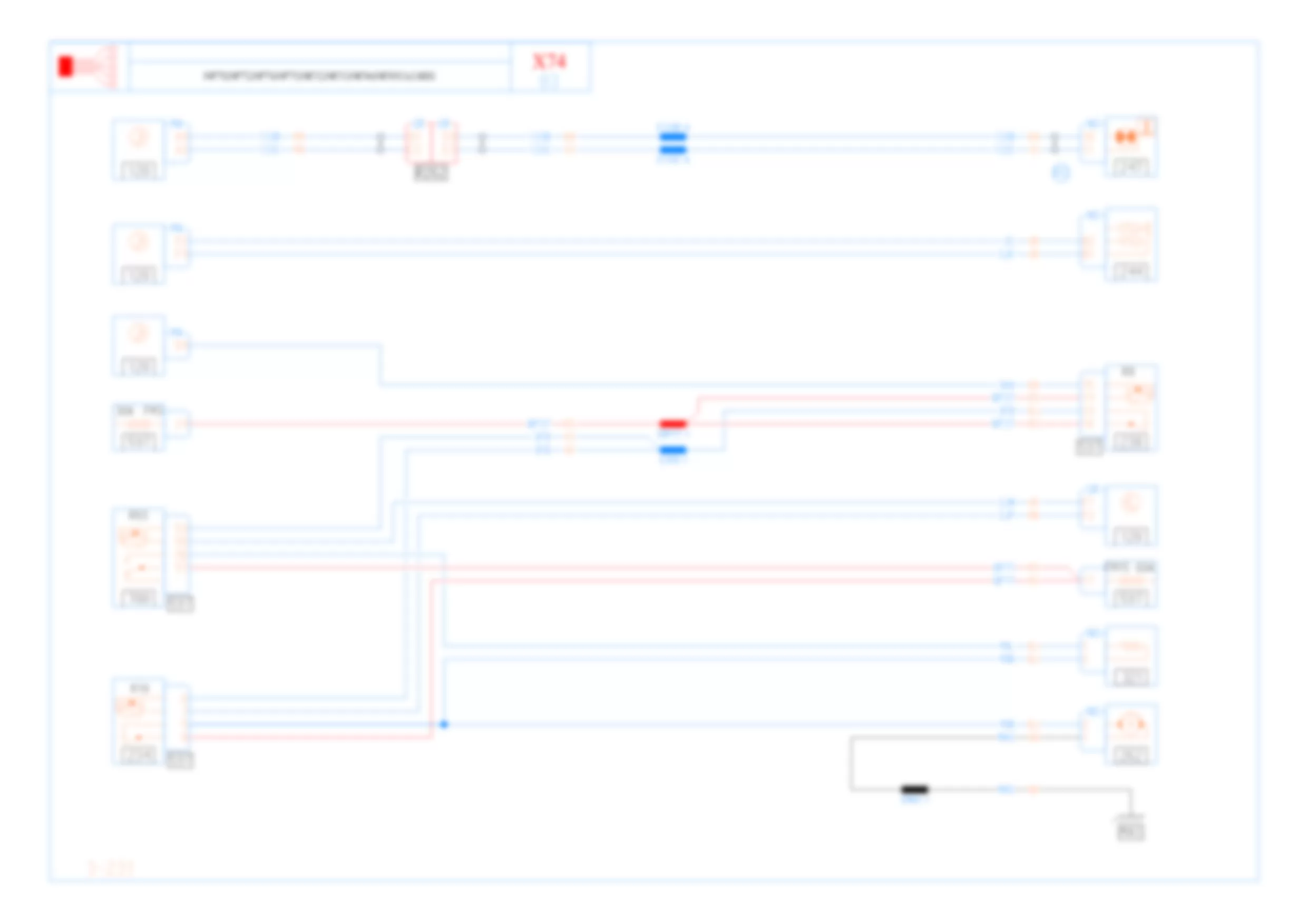 Электросхема СИСТЕМА ОХЛАЖДЕНИЯ ДВИГАТЕЛЯ для Renault Laguna II 2001-2008 2002-11-18