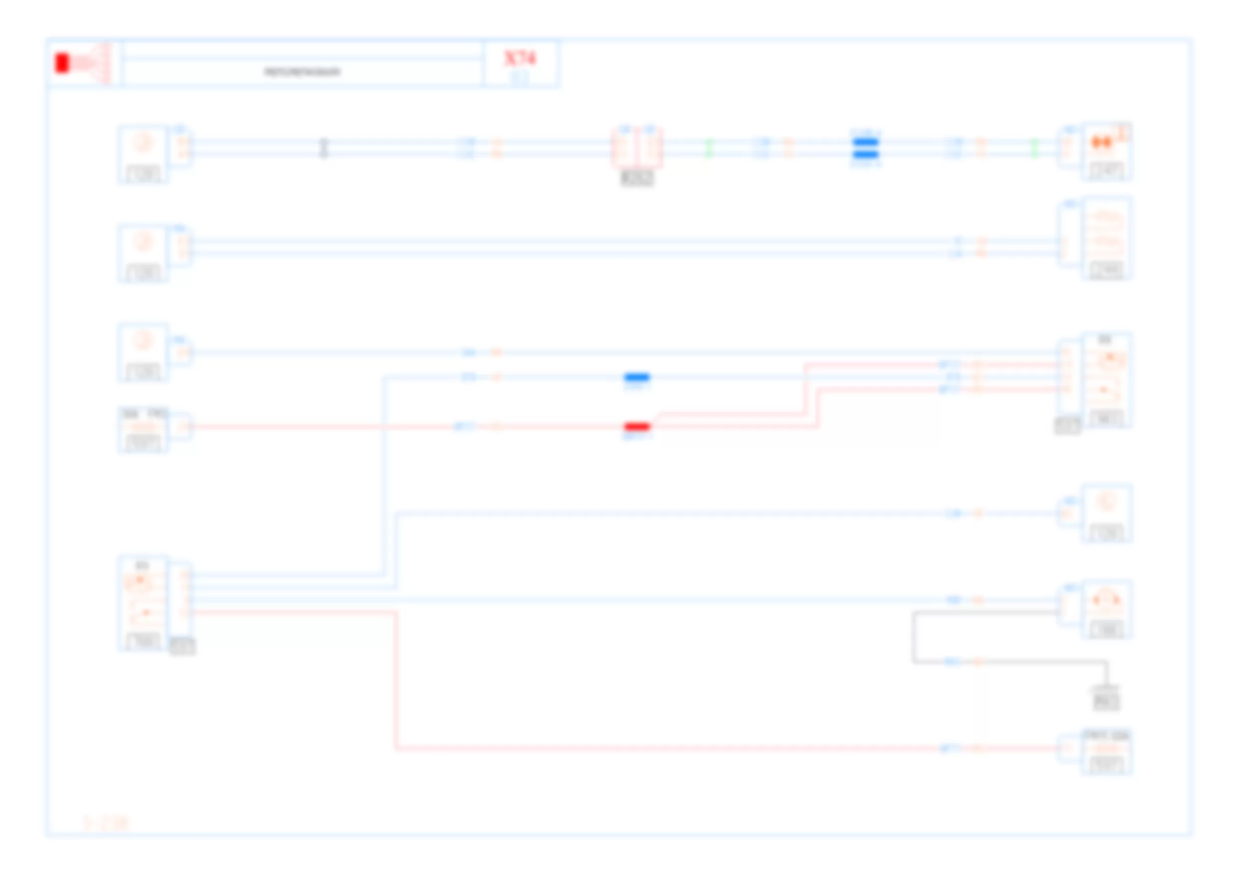Электросхема СИСТЕМА ОХЛАЖДЕНИЯ ДВИГАТЕЛЯ для Renault Laguna II 2001-2008 2002-11-18