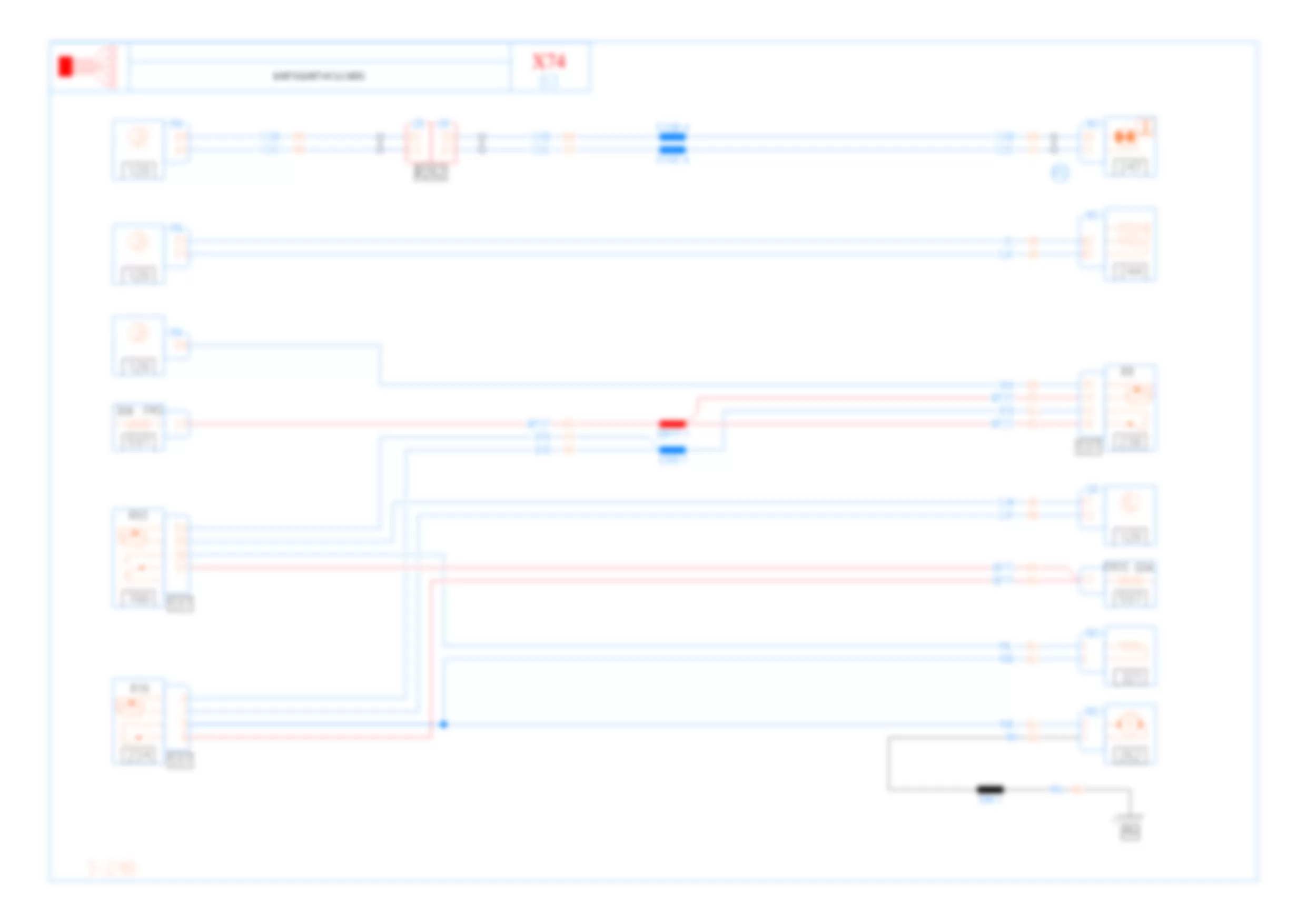 Электросхема СИСТЕМА ОХЛАЖДЕНИЯ ДВИГАТЕЛЯ для Renault Laguna II 2001-2008 2002-11-18