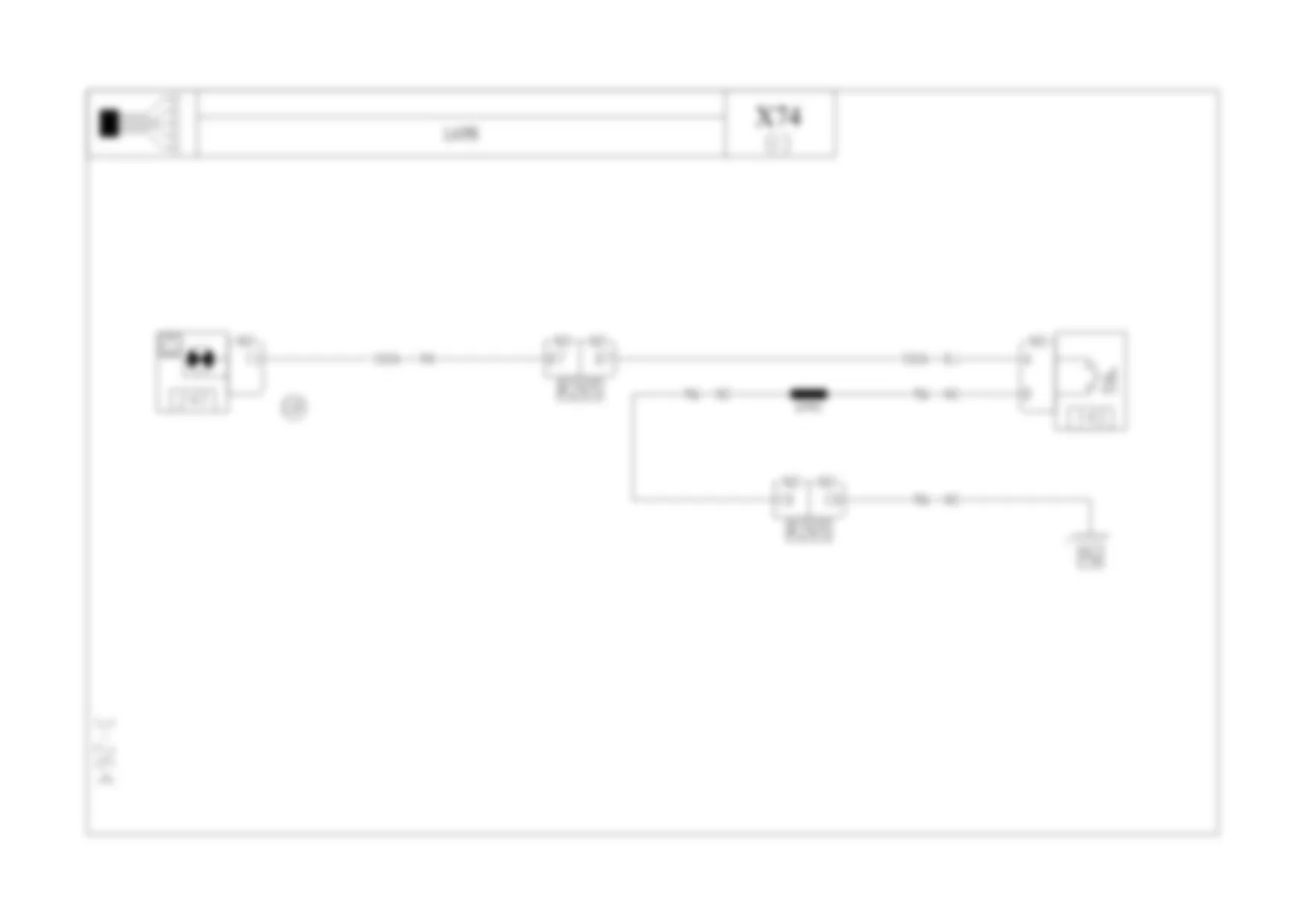 Электросхема СИГН. ЛАМПА УРОВНЯ ЖИДК. В БАЧКЕ СТЕКЛООМЫВ. для Renault Laguna II 2001-2008 2002-11-18