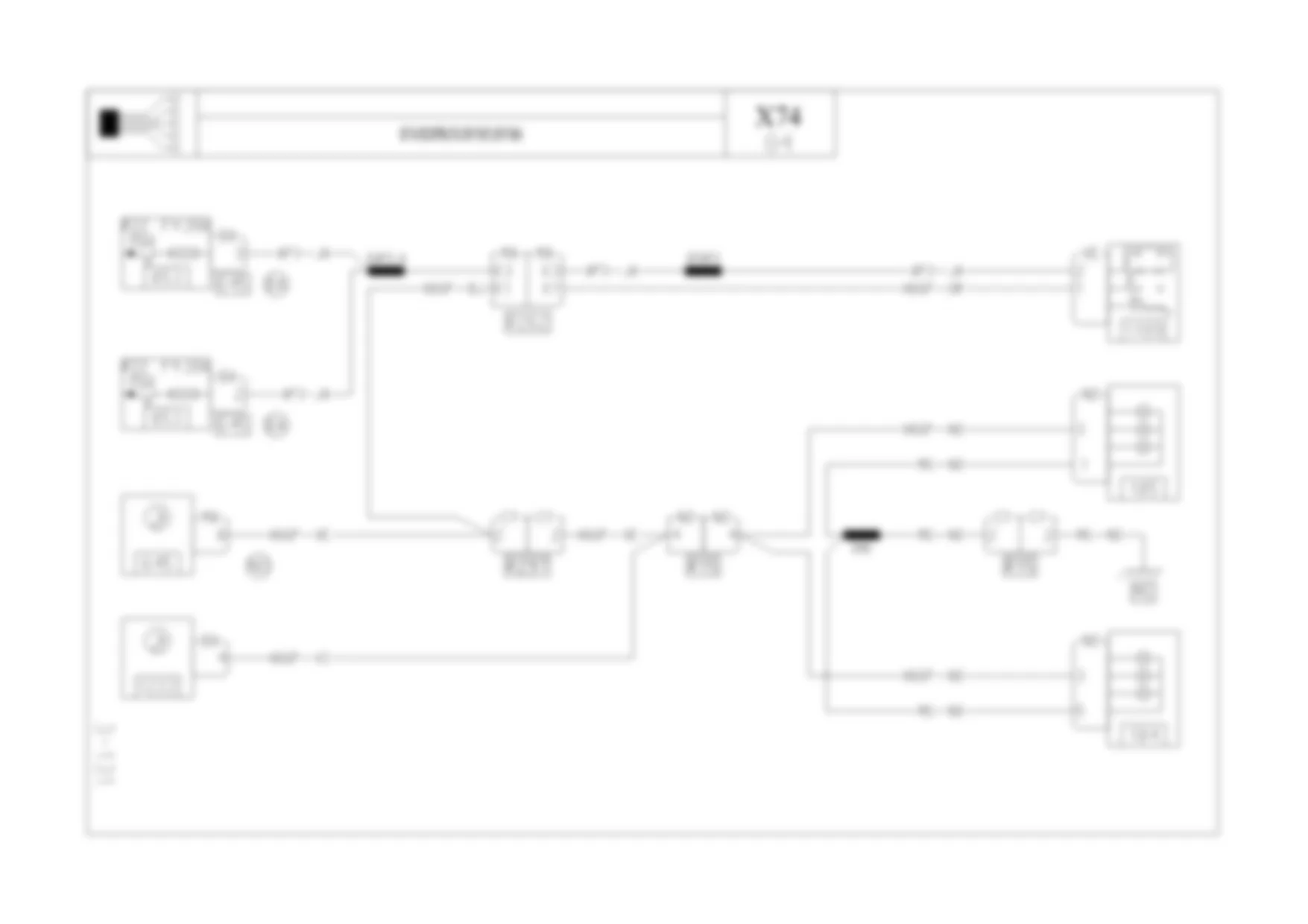 Электросхема ФОНАРИ ЗАДНЕГО ХОДА для Renault Laguna II 2001-2008 2004-06-21