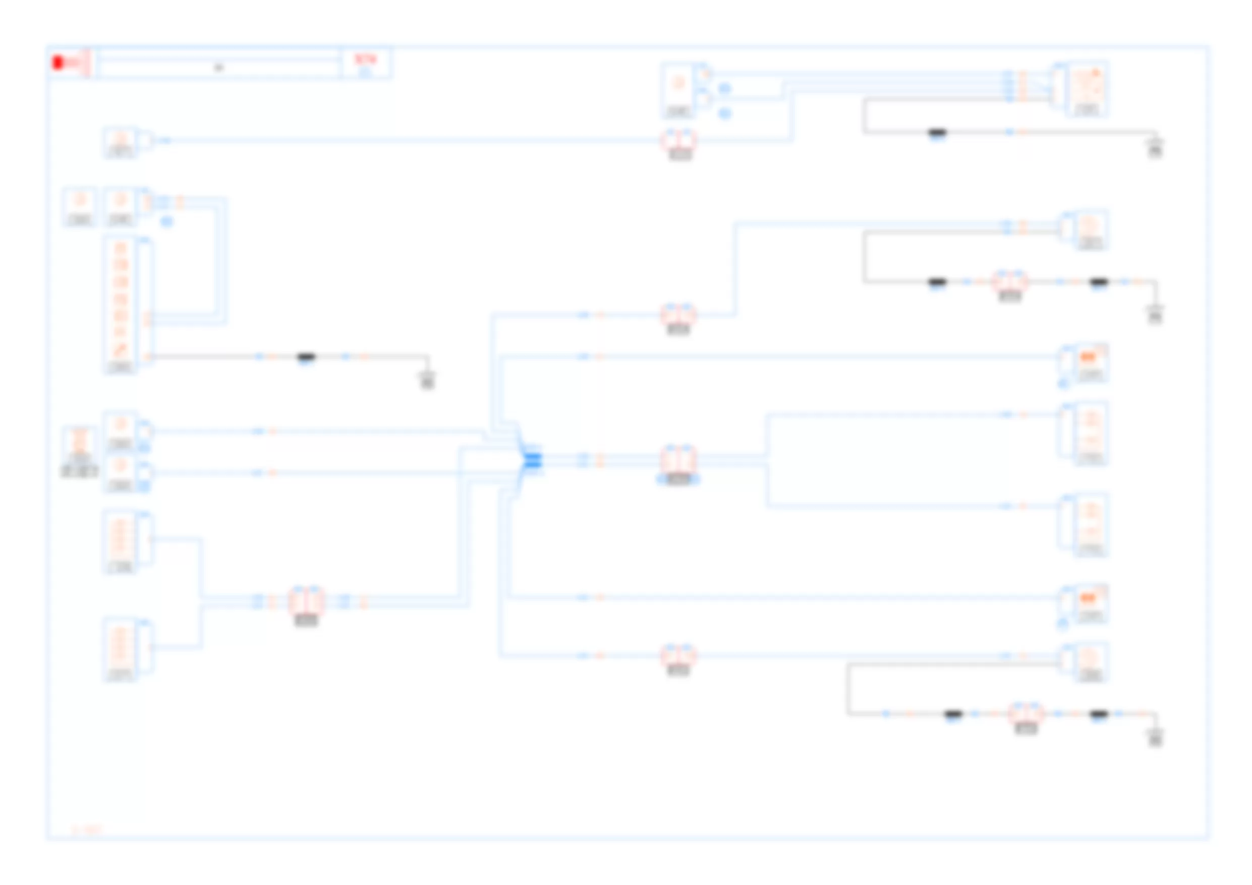 Электросхема УКАЗ. ПОВОР. В РЕЖ. УКАЗ. ПОВОР. И АВАР. СИГН. для Renault Laguna II 2001-2008 2005-04-22