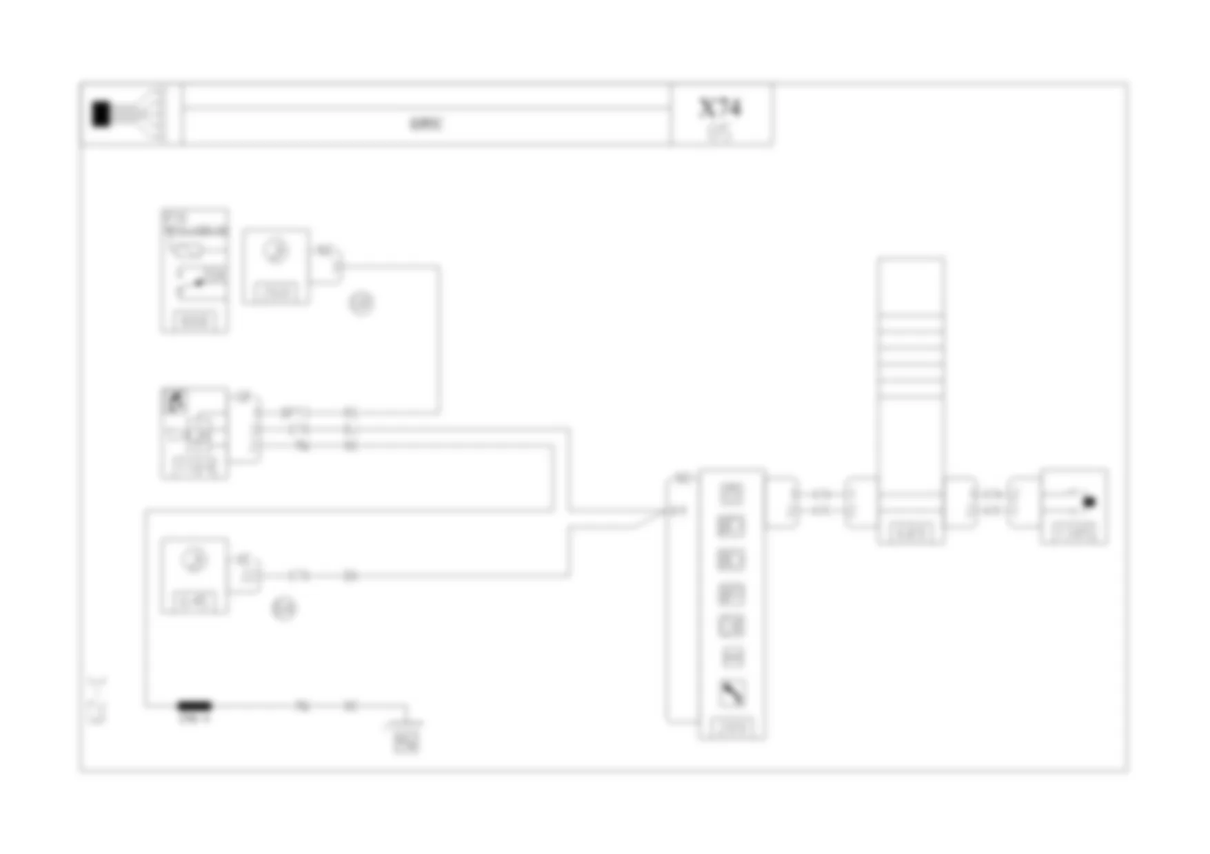 Электросхема ЗВУКОВОЙ СИГНАЛ для Renault Laguna II 2001-2008 2005-08-29