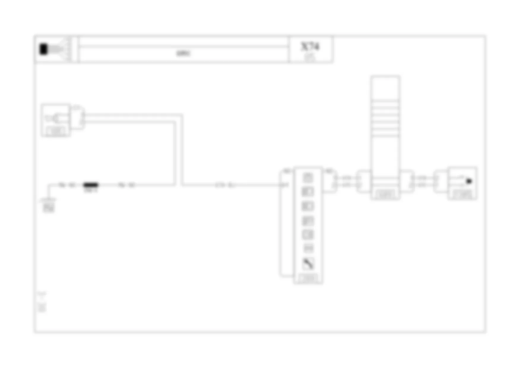 Электросхема ЗВУКОВОЙ СИГНАЛ для Renault Laguna II 2001-2008 2005-08-29