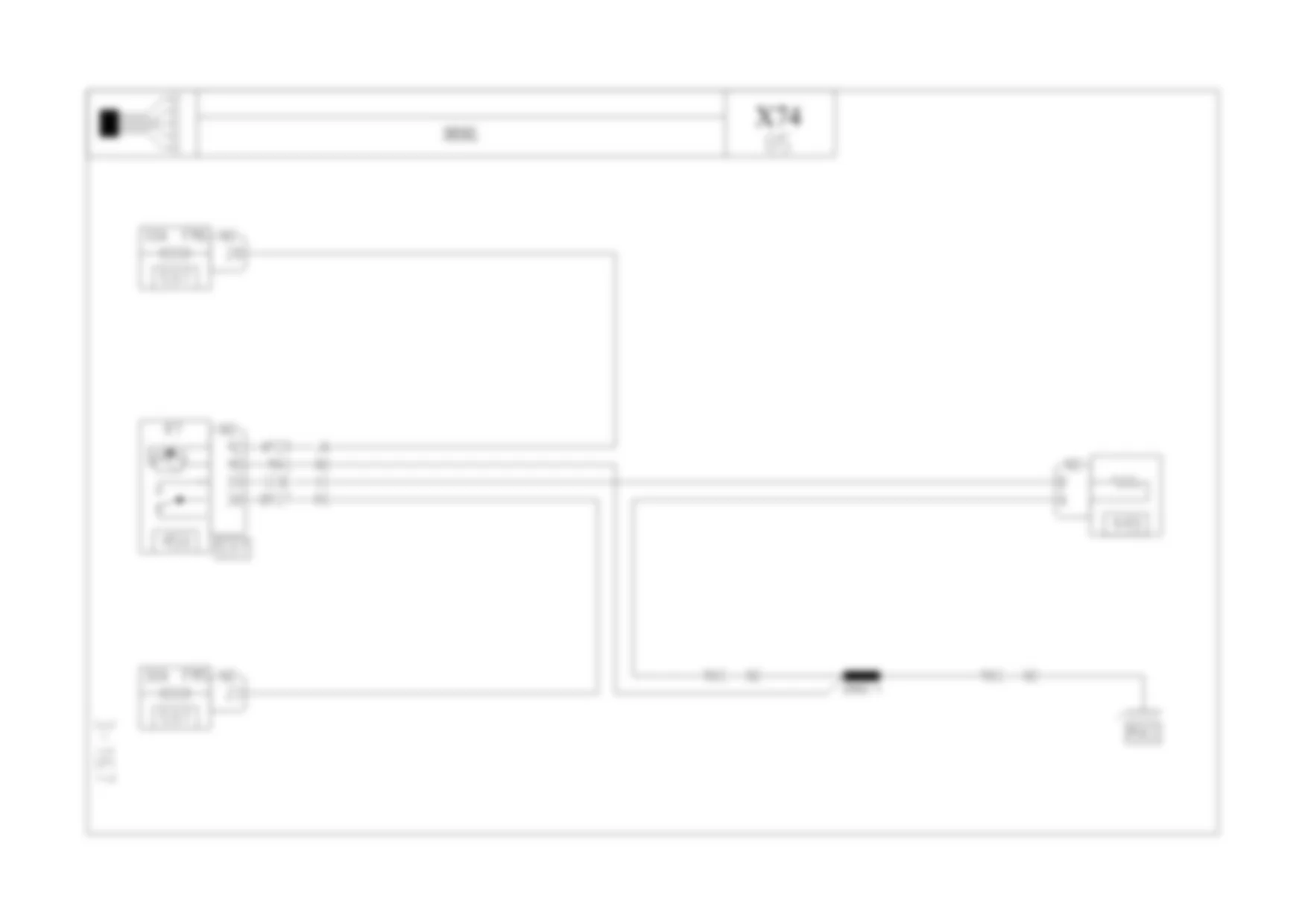 Электросхема ПОДОГР. ТОПЛ. ФИЛЬТРА ДИЗЕЛЬН. ДВИГ. для Renault Laguna II 2001-2008 2005-08-29