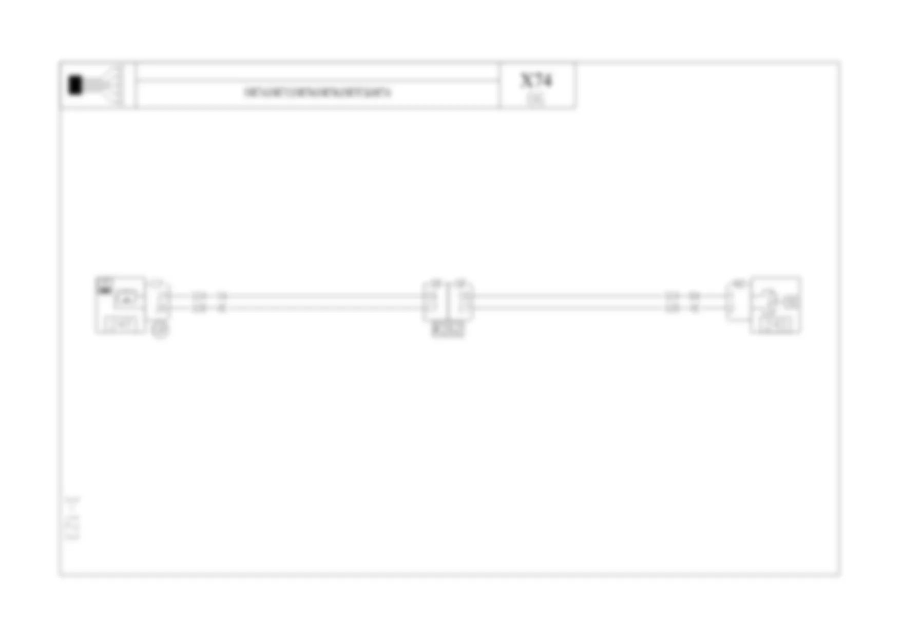 Электросхема ИНДИКАЦИЯ УРОВНЯ МАСЛА для Renault Laguna II 2001-2008 2006-02-06