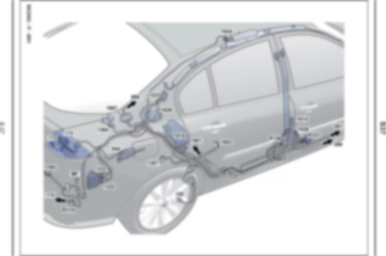 Где находится 1384 - РОЗЕТКА ДЛЯ ДОПОЛНИТЕЛЬНОГО ЭЛЕКТРООБОРУДОВАНИЯ В БАГАЖНОМ ОТДЕЛЕНИИ для Renault Laguna III 2008-2015 2007-02-00