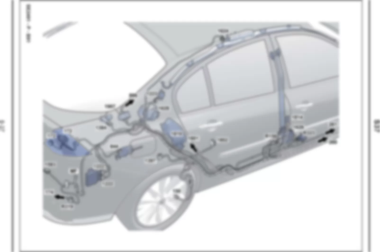 Где находится 1384 - РОЗЕТКА ДЛЯ ДОПОЛНИТЕЛЬНОГО ЭЛЕКТРООБОРУДОВАНИЯ В БАГАЖНОМ ОТДЕЛЕНИИ для Renault Laguna III 2008-2015 2007-07-09