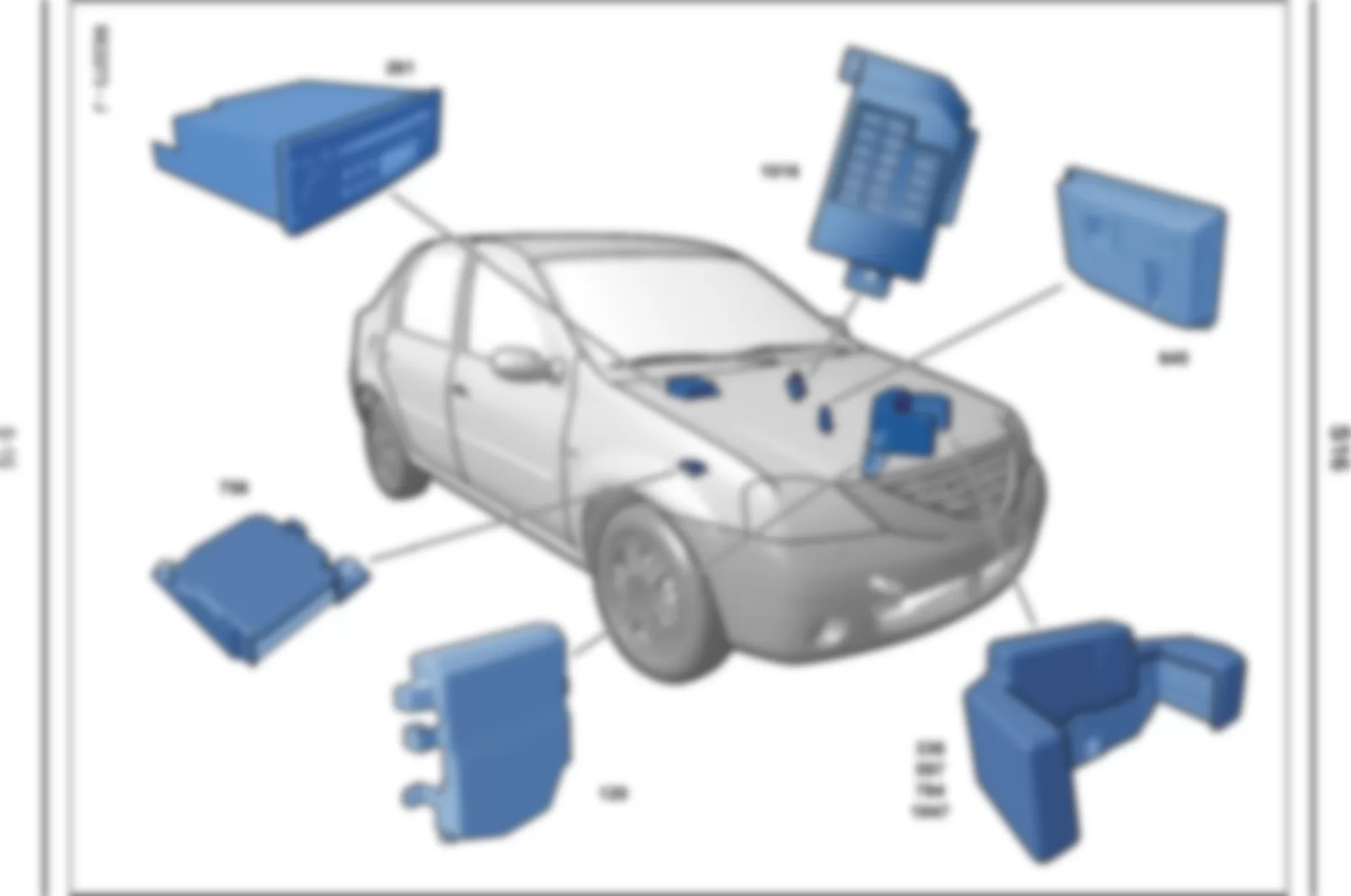 Где находится 1047 - РЕЛЕ СИСТ. ВПР. для Renault Logan I 2005-2014 07-2004