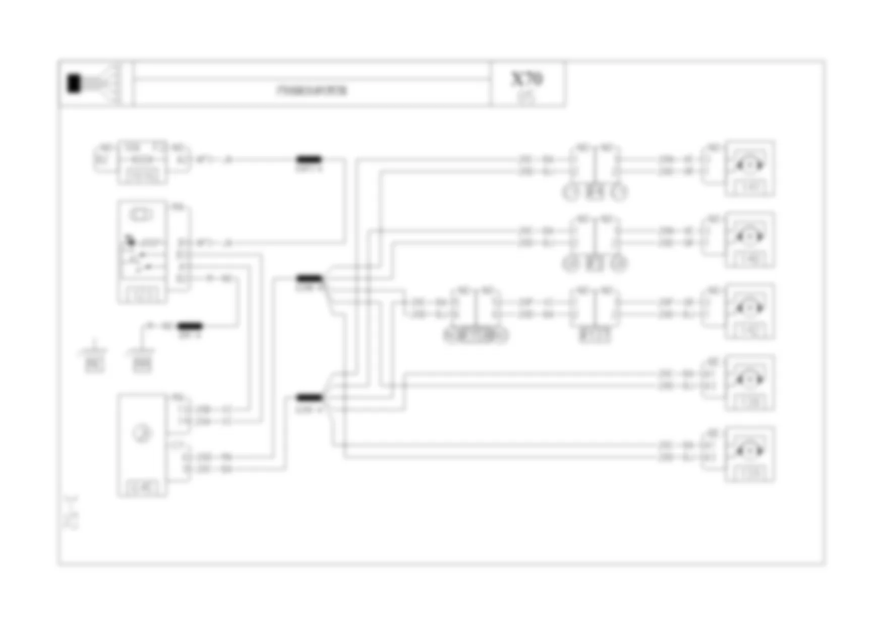Электросхема ЗАПИРАНИЕ ОТКР. ЭЛЕМЕНТОВ КУЗОВА для Renault Master II 1999-2010 2005-05-10