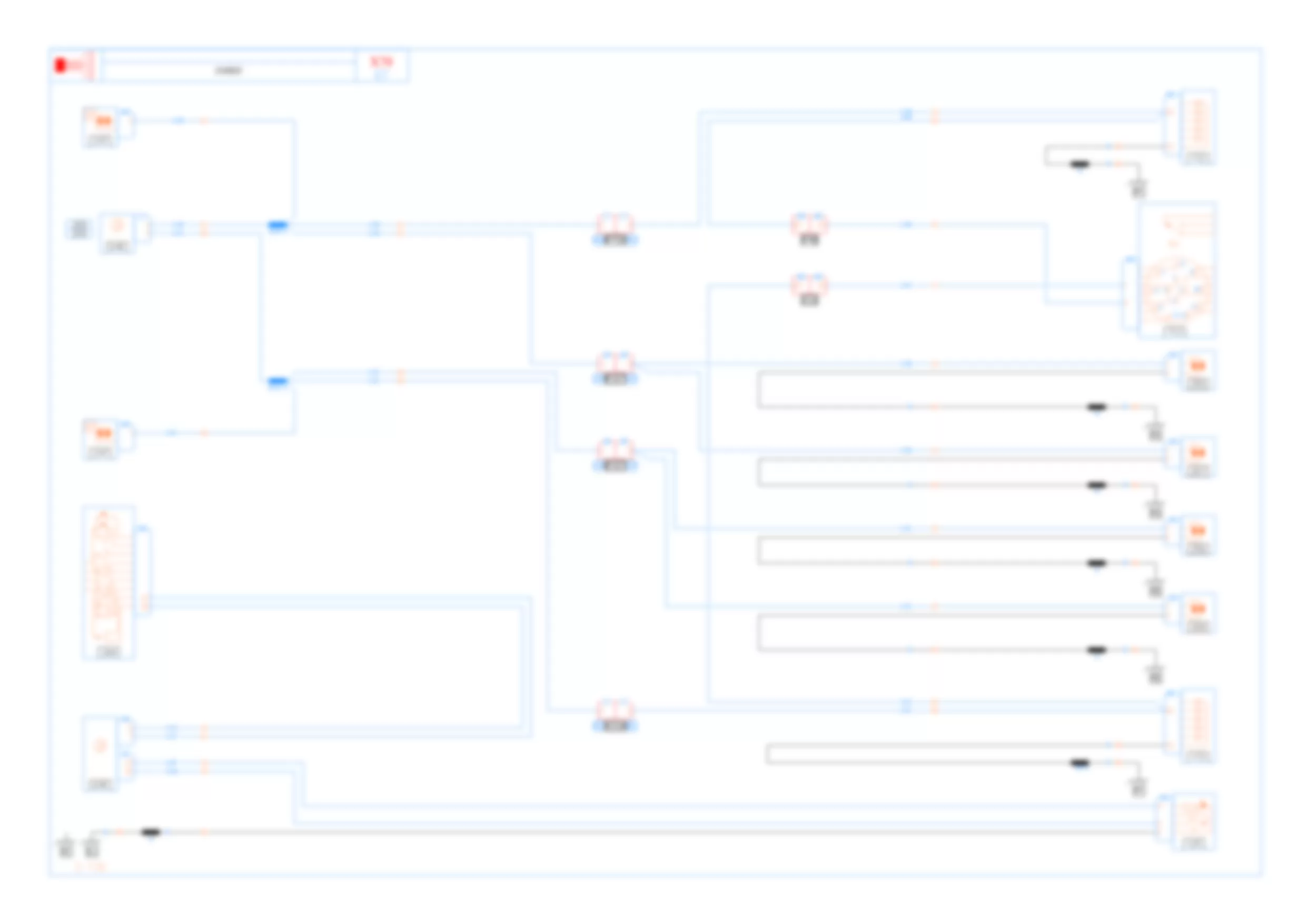 Электросхема УКАЗ. ПОВОР. В РЕЖ. УКАЗ. ПОВОР. И АВАР. СИГН. для Renault Master II 1999-2010 2007-03-19