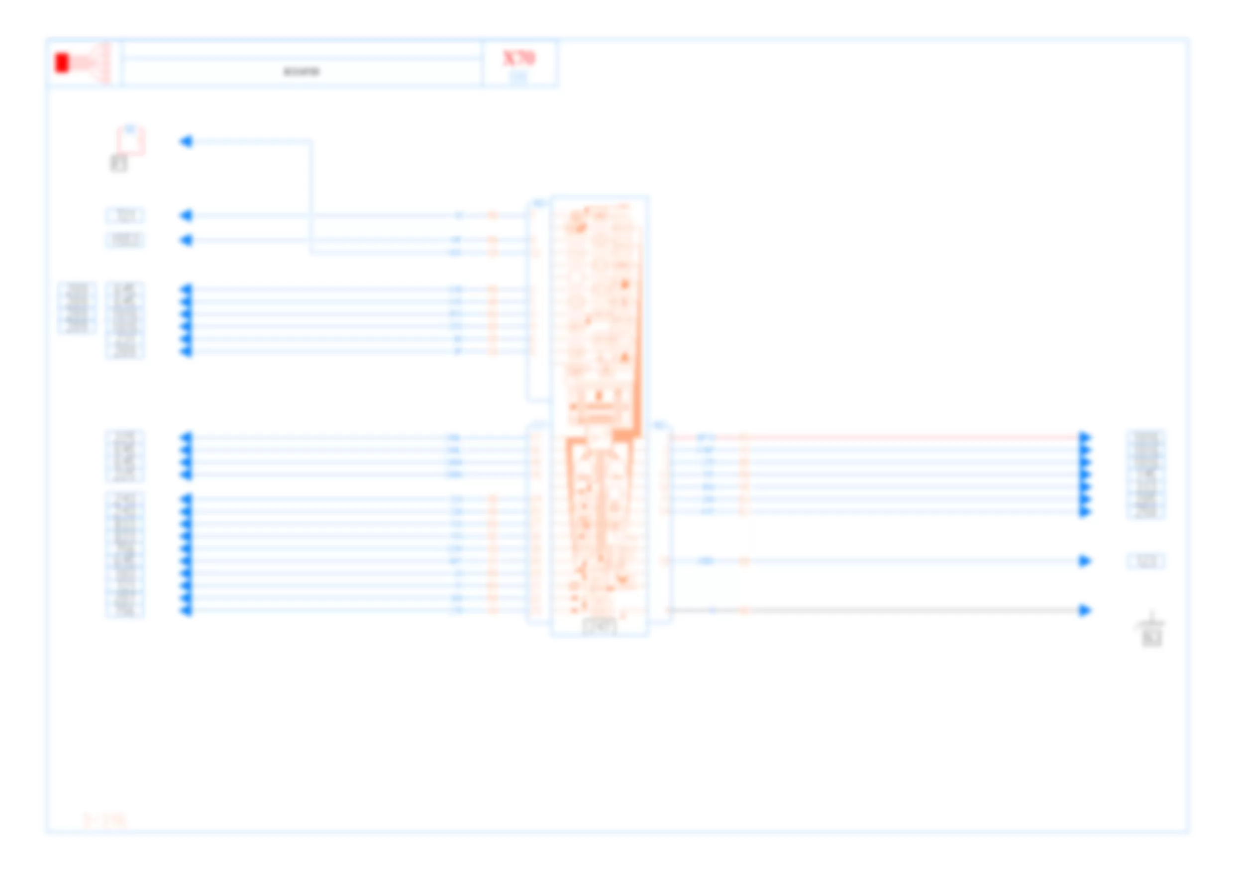 Электросхема ЩИТОК ПРИБОРОВ для Renault Master II 1999-2010 2008-05-23