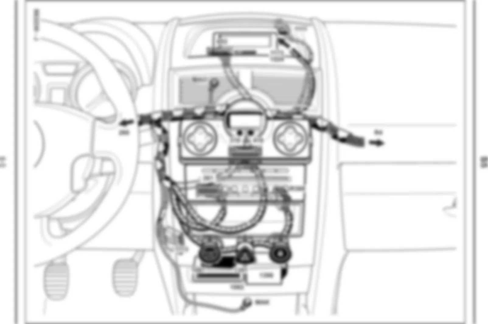 Где находится R369 - ЖГУТ ПРИБОРНАЯ ПАНЕЛЬ / АУДИОСИСТЕМА для Renault Megane II 2003-2009 2003-01-01
