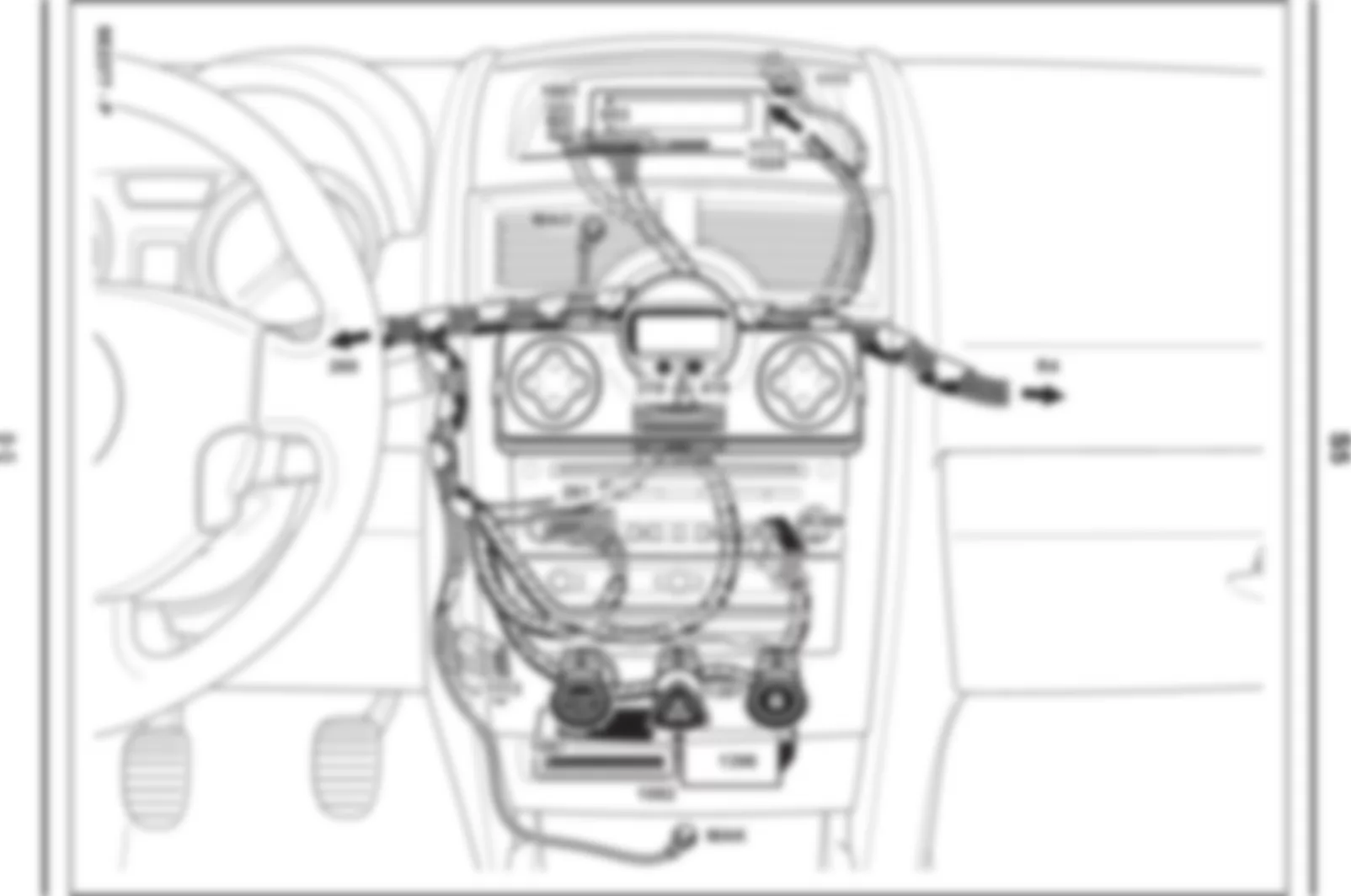 Где находится R369 - ЖГУТ ПРИБОРНАЯ ПАНЕЛЬ / АУДИОСИСТЕМА для Renault Megane II 2003-2009 2005-11-28