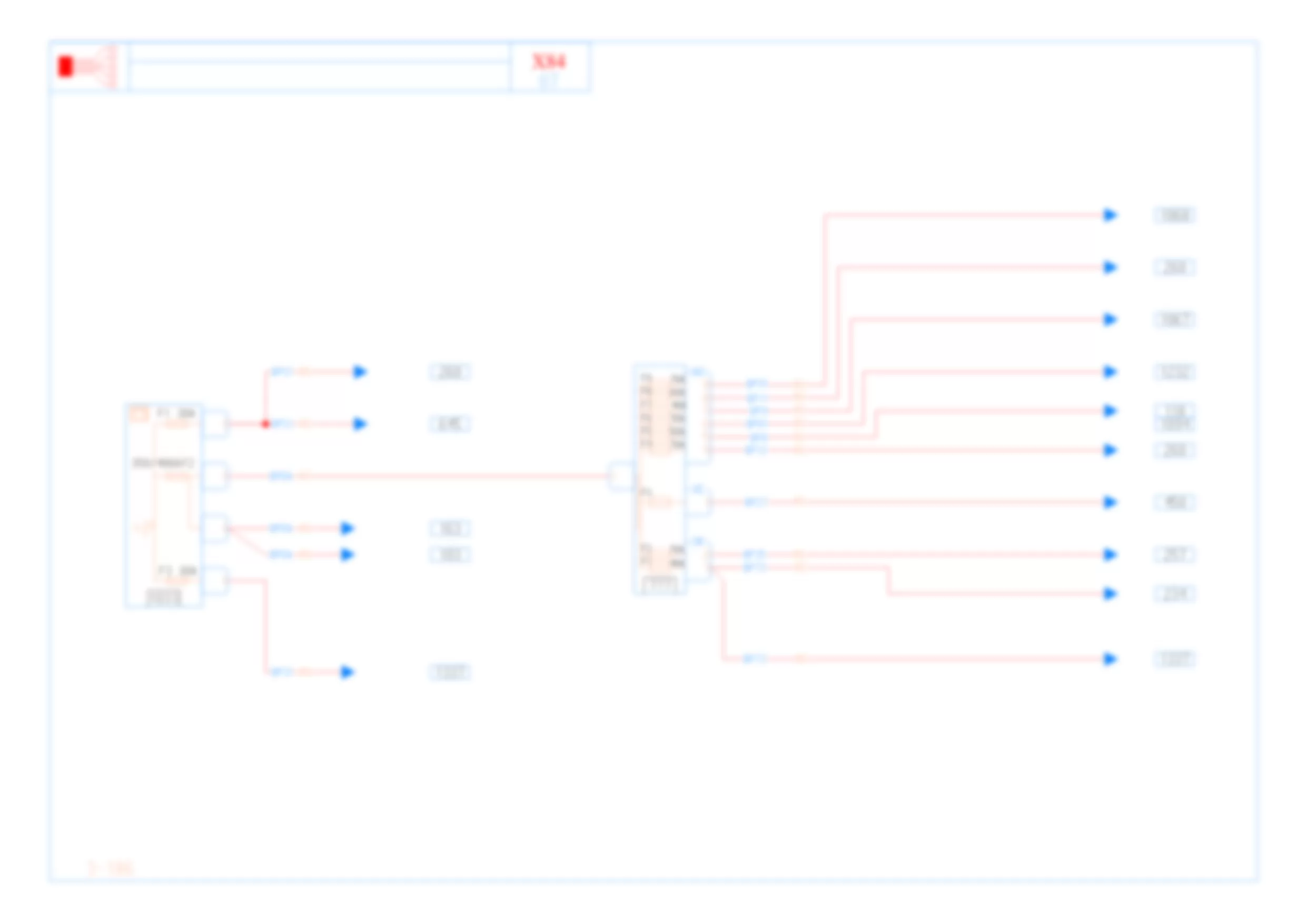 Электросхема ЩИТОК ПРЕДОХРАН. ДВИГАТЕЛЯ для Renault Megane II 2003-2009 2007-05-02