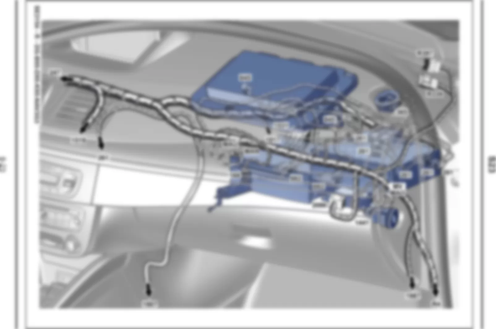 Где находится R397 - СОЕДИНИТЕЛЬНЫЙ РАЗЪЕМ ПРОВОДКИ КРЫШИ И МУЛЬТИМЕДИЙНОЙ СИСТЕМЫ для Renault Megane III 2009-2016 2015-04-27