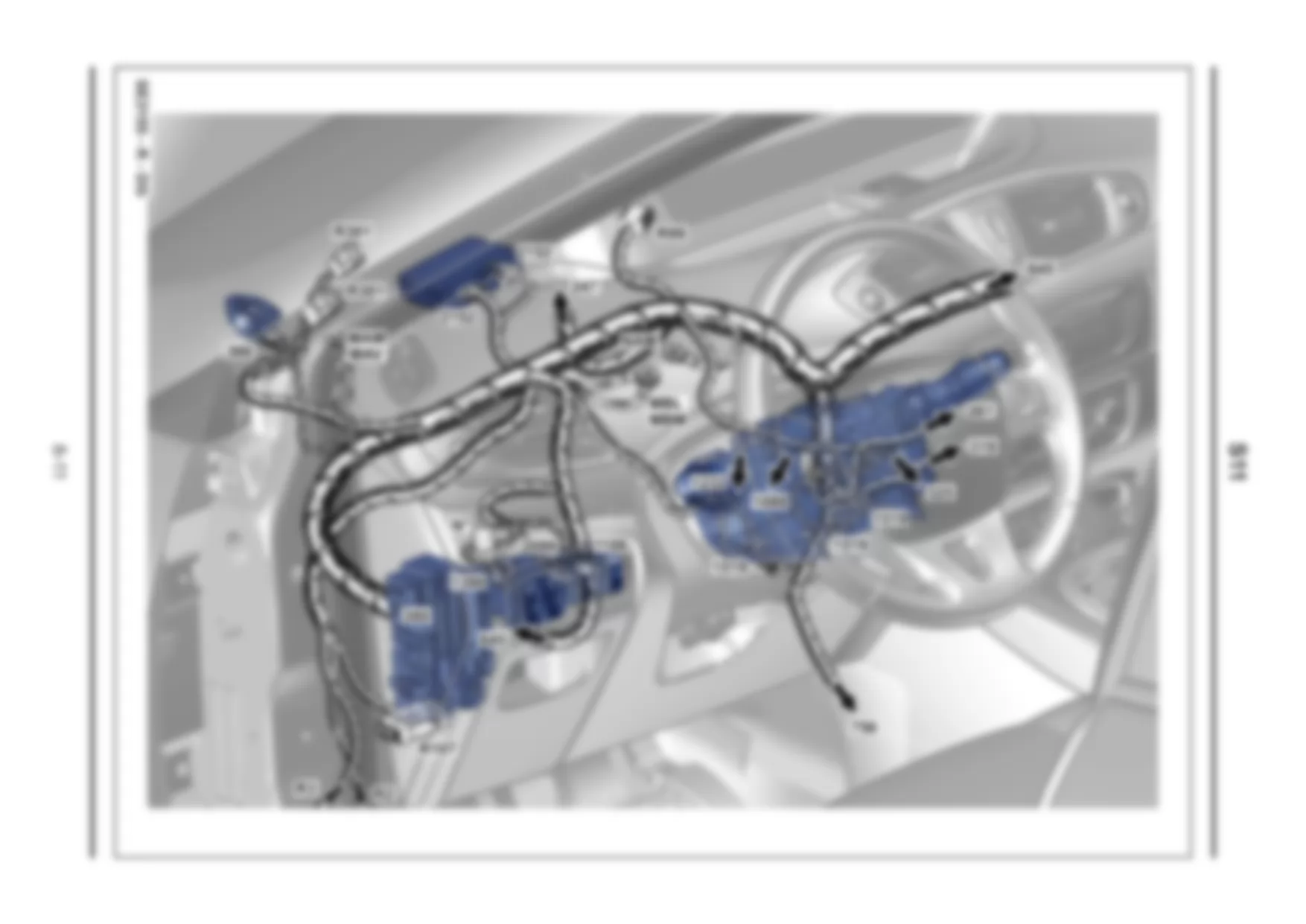 Где находится R301 - РАЗ. ЭЛПРОВ. ПРИБ. ПАН./ПЛАФОНА ОСВ. для Renault Megane Scenic III 2009-2015 2015-04-27