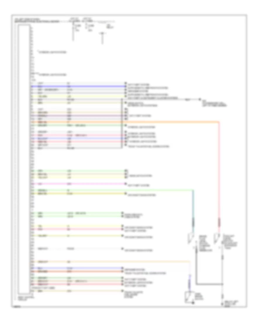 Все схемы для электропроводки Saab 93 Arc 2004 модели Wiring