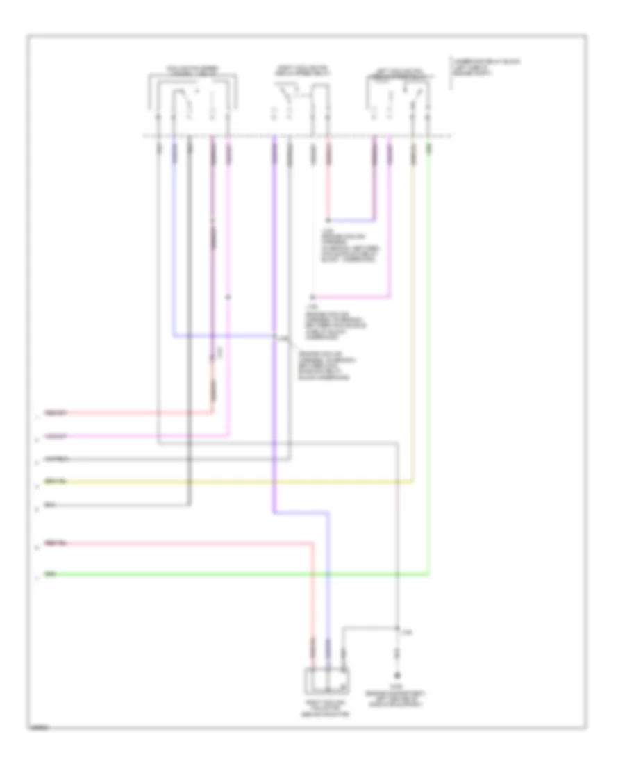 Automatic A C Wiring Diagram Dual Fans 6 of 6 for Saab 9 5 Aero 2011