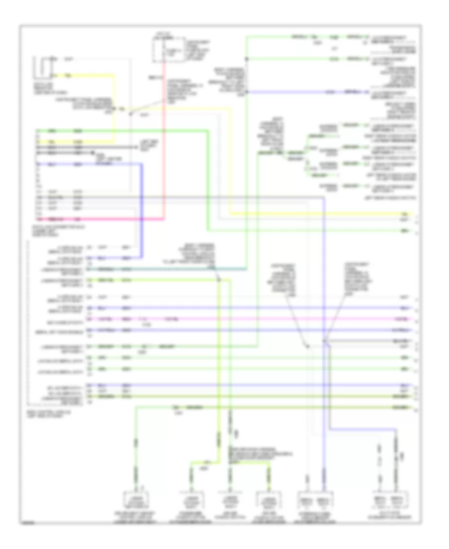 Computer Data Lines Wiring Diagram 1 of 4 for Saab 9 5 Aero 2011