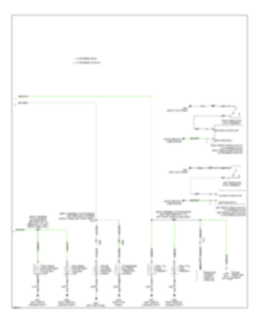 Courtesy Lamps Wiring Diagram 3 of 3 for Saab 9 5 Aero 2011