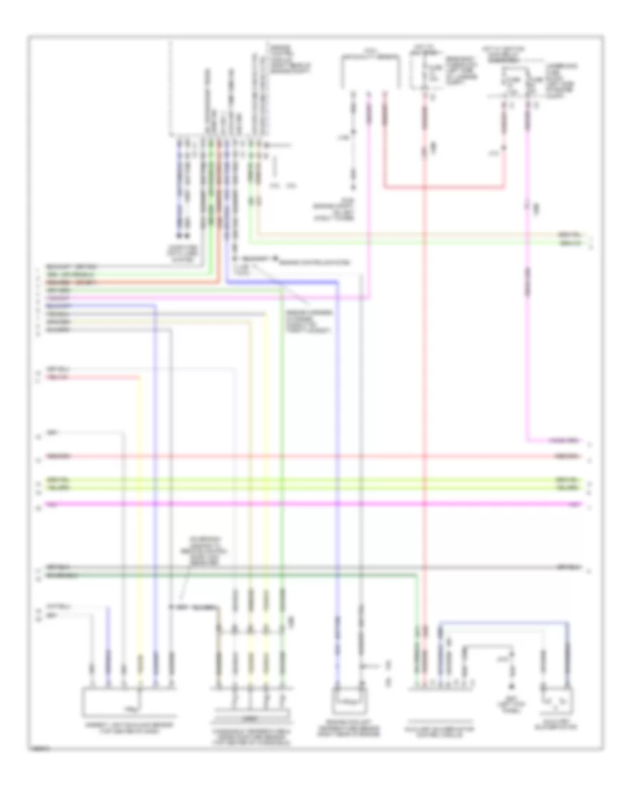Automatic AC Wiring Diagram, Dual Fans (2 of 6) for Saab 9-5 Turbo4 2011