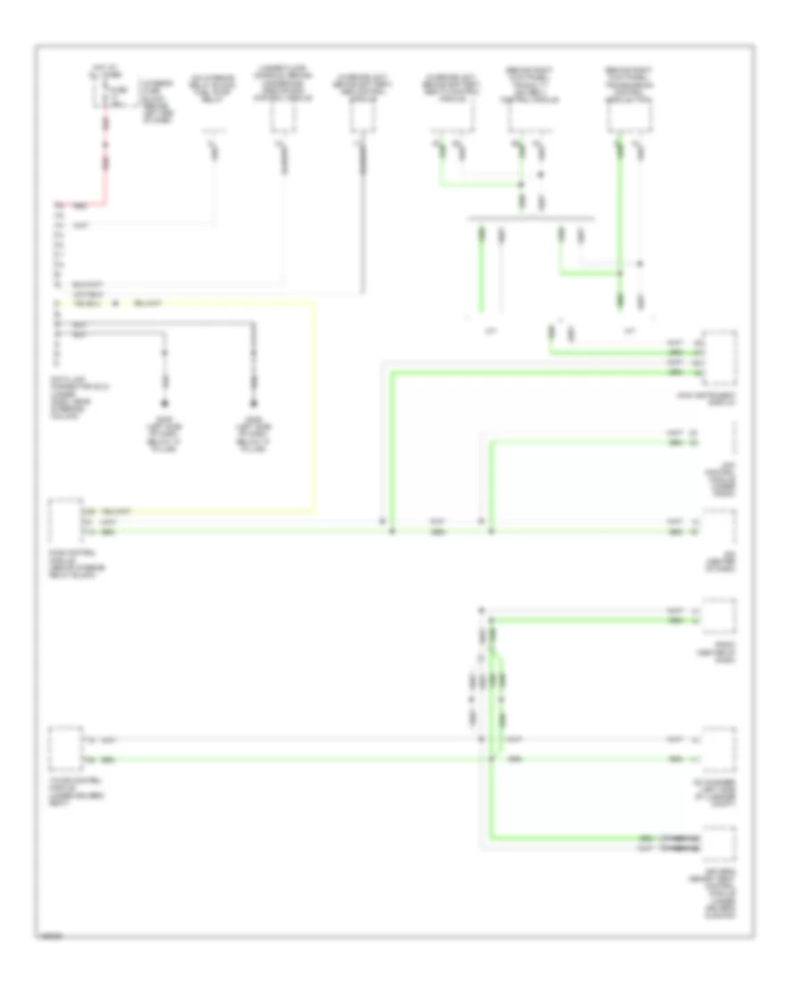 Computer Data Lines Wiring Diagram Except Convertible for Saab 9 3 SE 2002