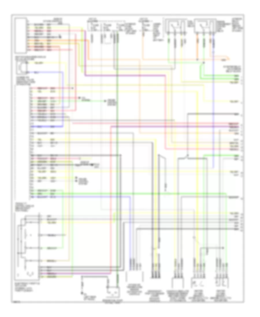 2 0L Turbo Engine Performance Wiring Diagram 1 of 2 for Saab 9 3 Viggen 2002