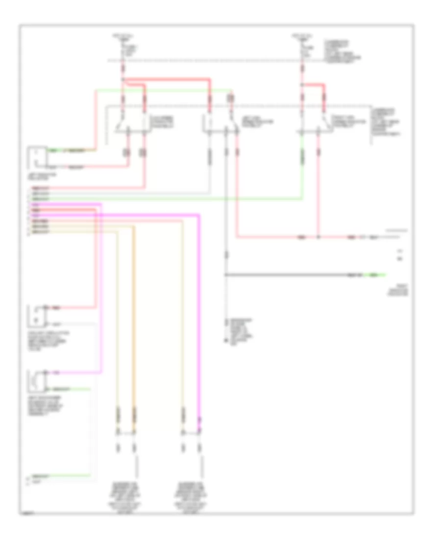Automatic AC Wiring Diagram (2 of 2) for Saab 9-5 Arc 2002