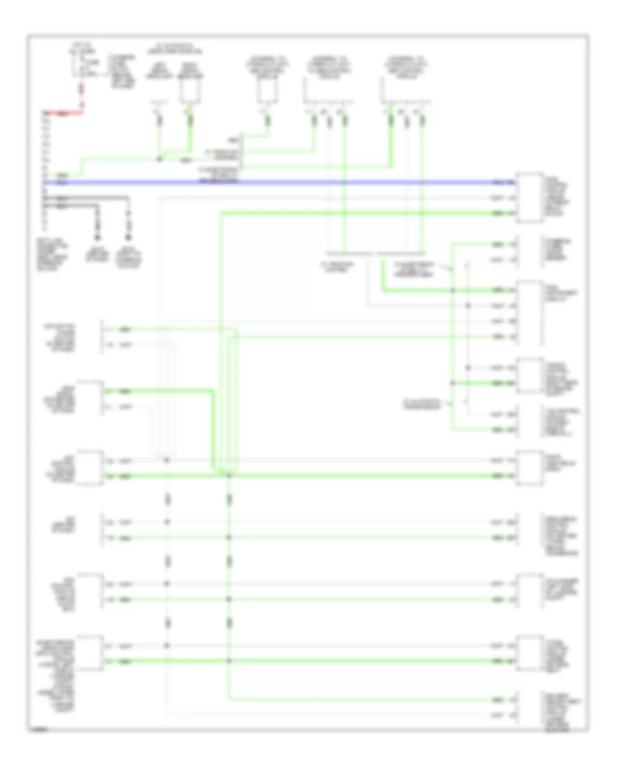 Computer Data Lines Wiring Diagram for Saab 9 5 Arc 2002