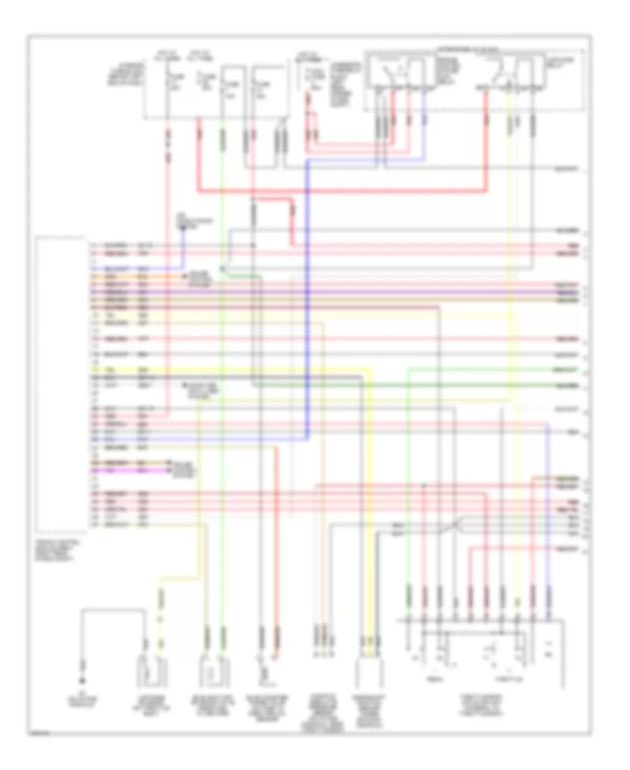 2 3L Turbo Engine Performance Wiring Diagram 1 of 3 for Saab 9 5 Linear 2002