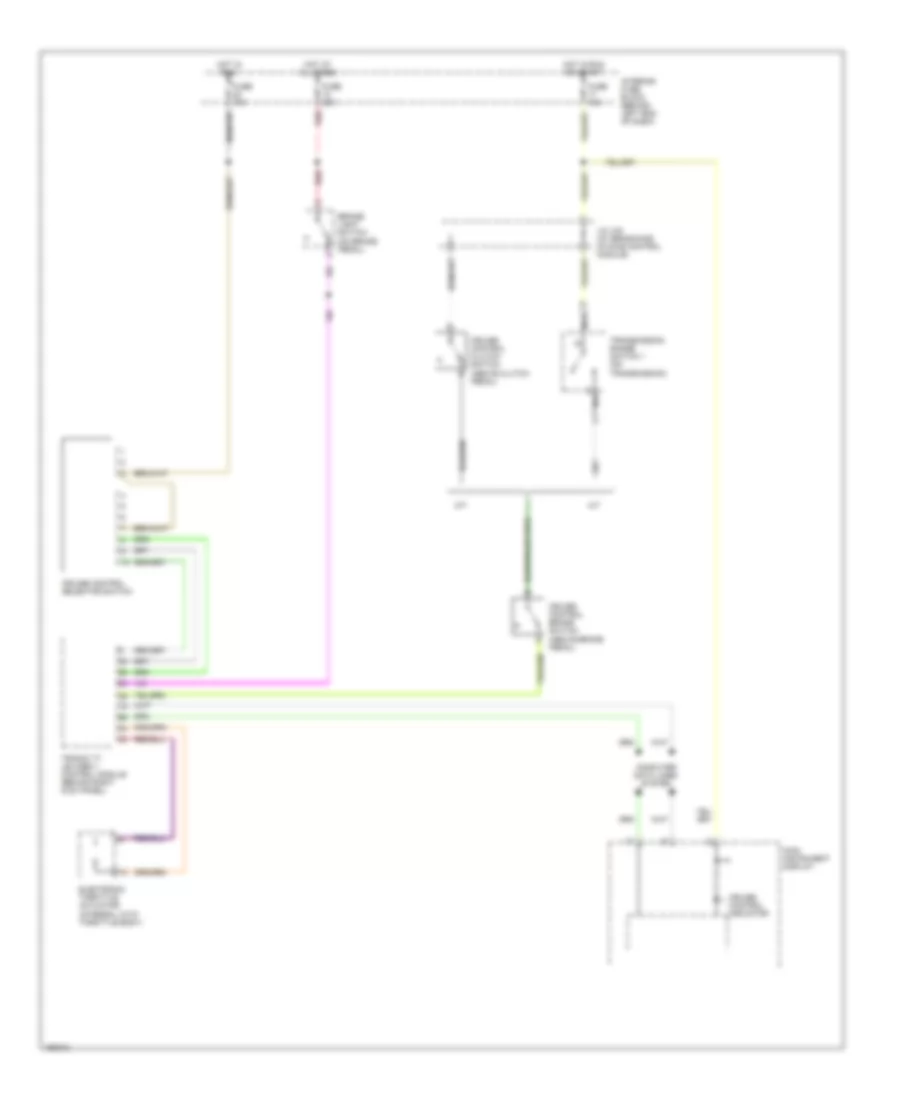 Cruise Control Wiring Diagram Convertible for Saab 9 3 Arc 2003