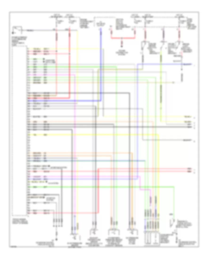 2 0L Turbo Engine Performance Wiring Diagram Except Convertible 1 of 4 for Saab 9 3 Arc 2003
