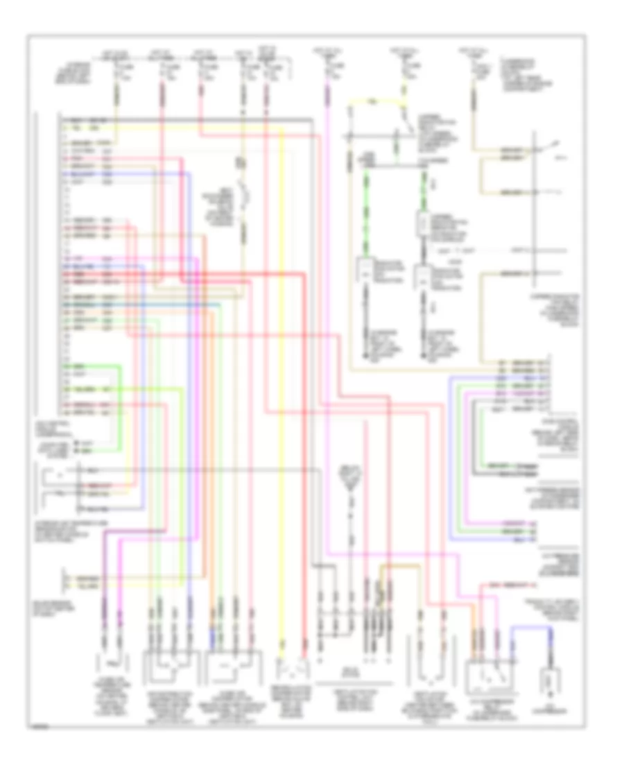 Automatic A C Wiring Diagram Convertible for Saab 9 3 Linear 2003
