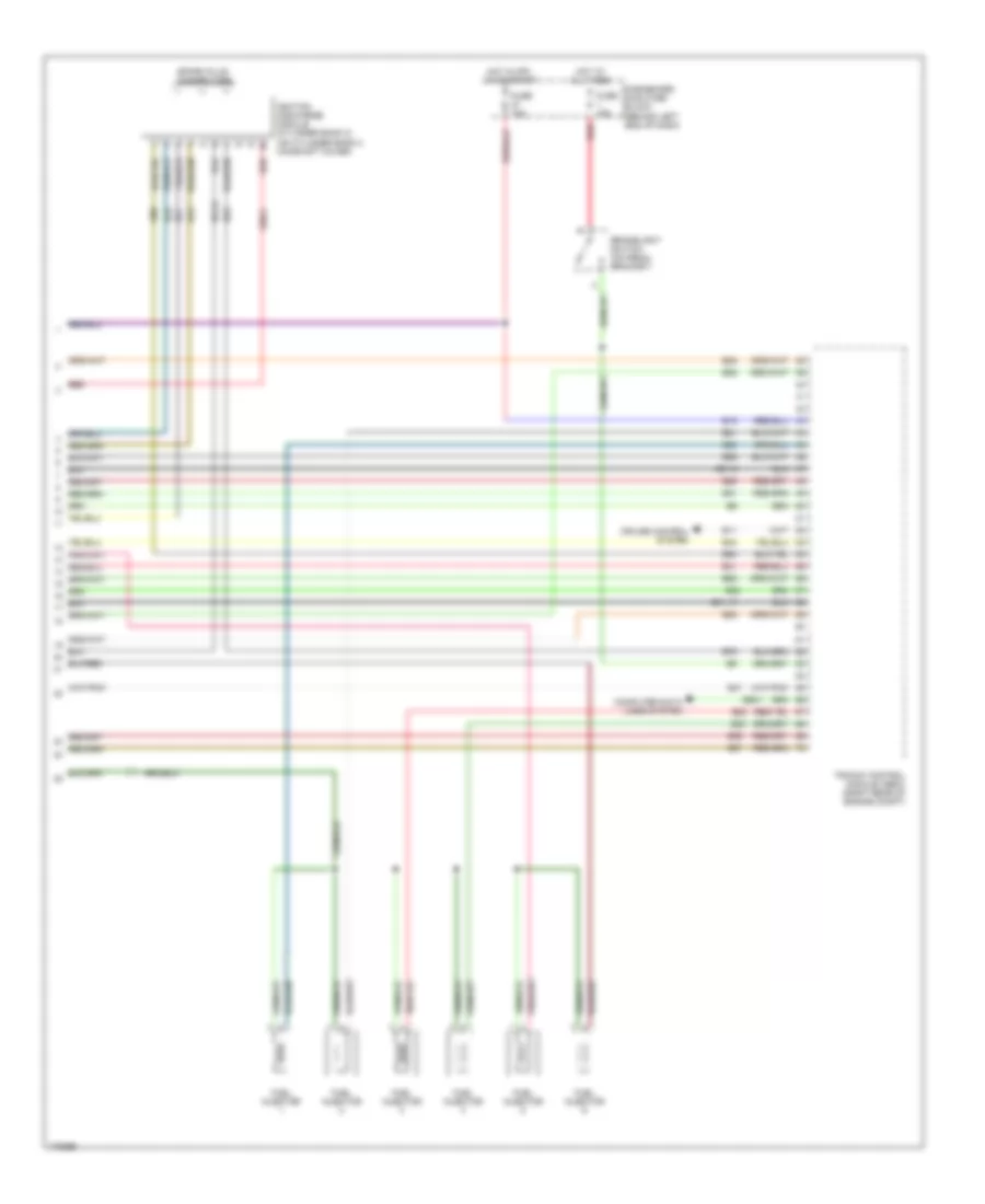 3.0L Turbo, Engine Performance Wiring Diagram (3 of 3) for Saab 9-5 Aero 2003